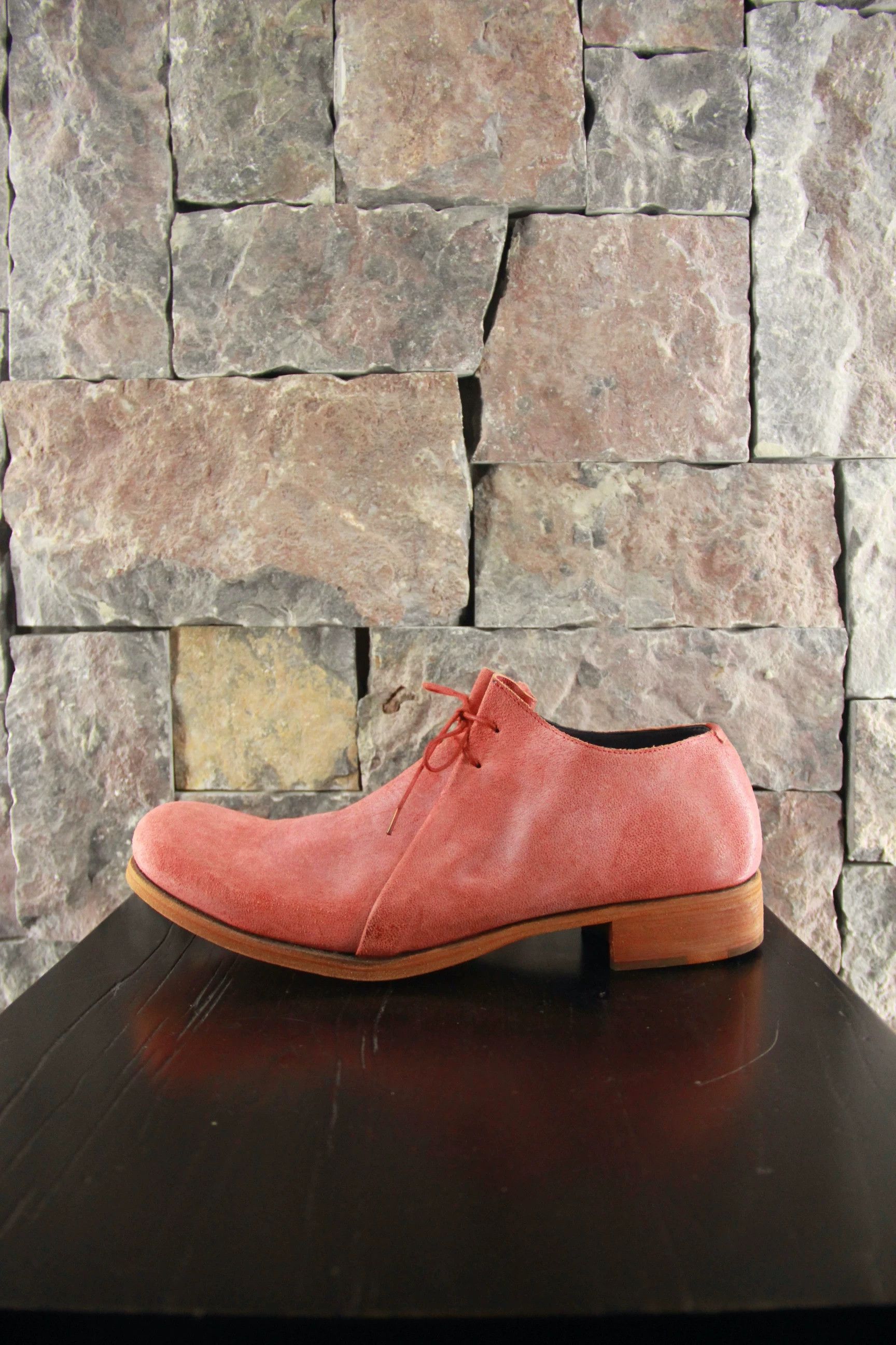 Ma+ Ma+ Red Leather Shoes Men 11 Size US 11 / EU 44 - 1 Thumbnail