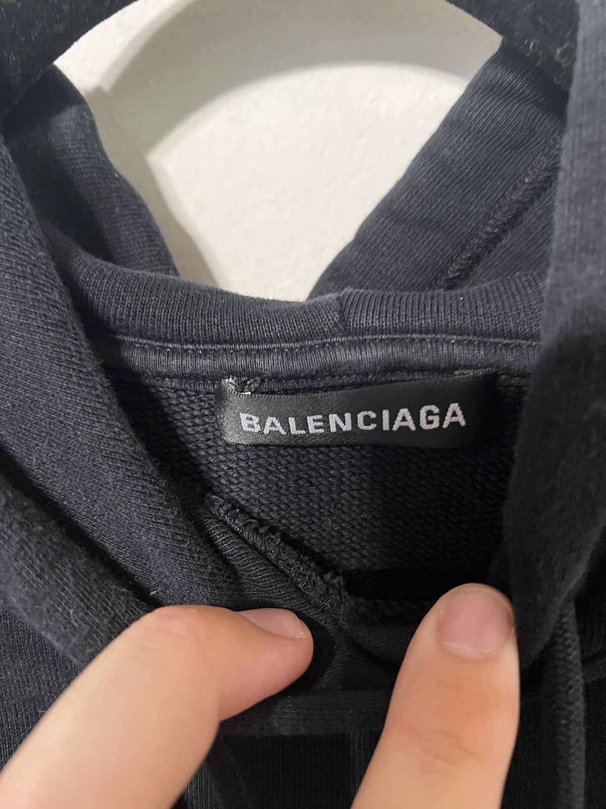 Balenciaga Balenciaga BB crest hoodie black Size US L / EU 52-54 / 3 - 3 Thumbnail