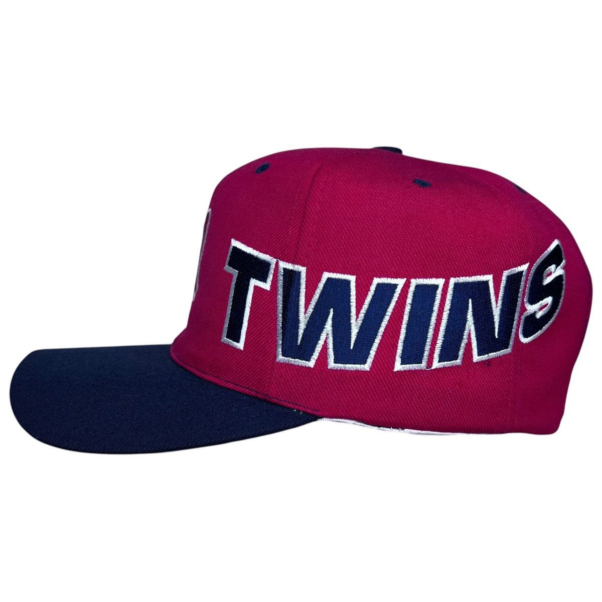 American Needle 1990s Minnesota Twins American Needle Wrap Around Snapback Size ONE SIZE - 7 Thumbnail