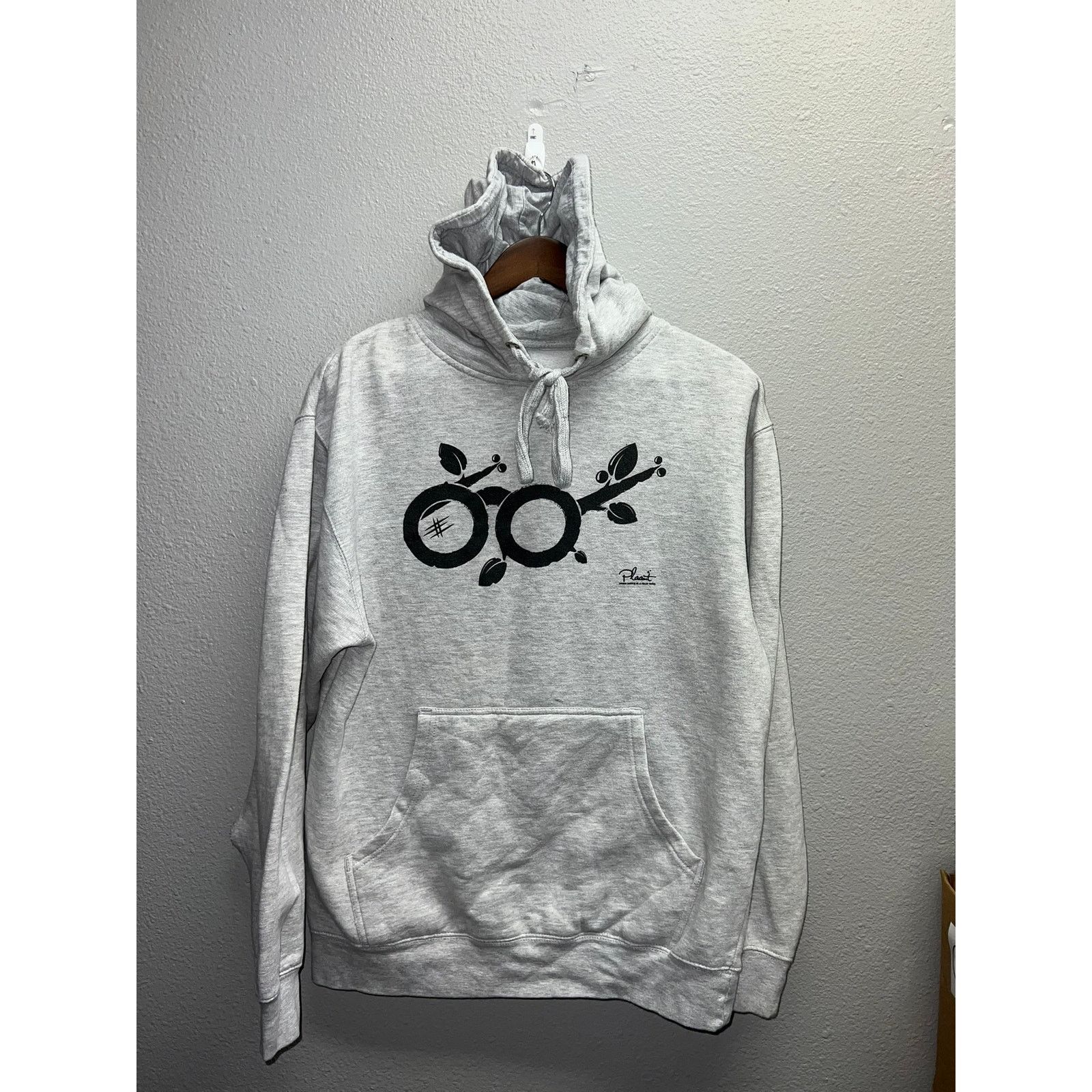 Vintage Plant People Hoodie Looking Today Gray Y2K Jacket 2000s M Size US M / EU 48-50 / 2 - 1 Thumbnail