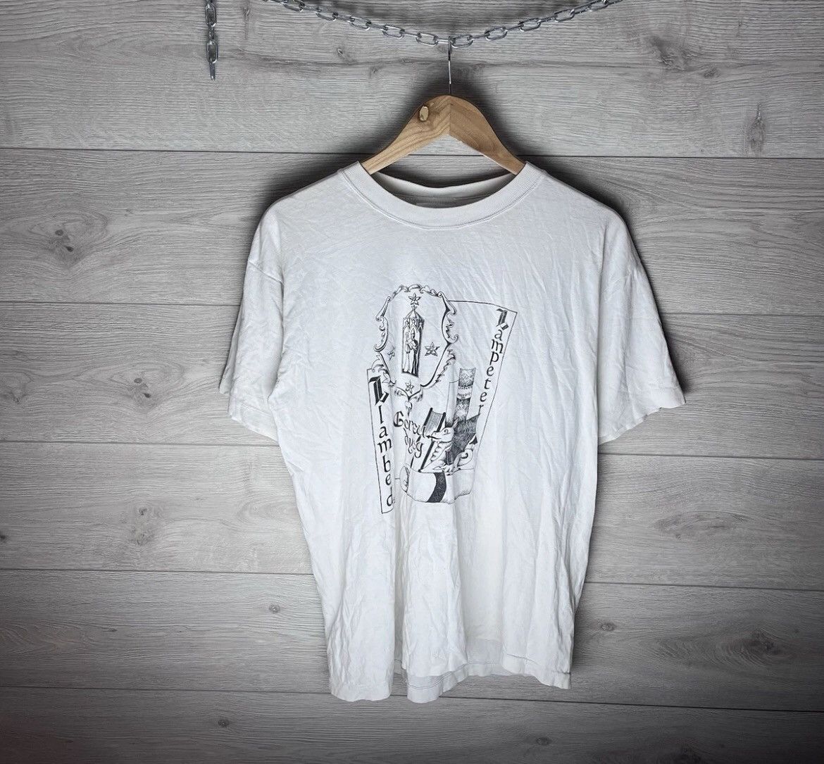 Fruit Of The Loom Vintage mens t-shirt Crazy shirt 1995 size Xl Size US XL / EU 56 / 4 - 1 Thumbnail