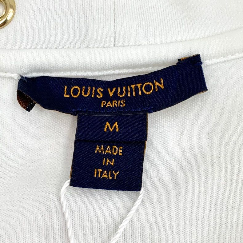 Louis Vuitton Louis Vuitton Cotton crewneck short sleeve T-shirt with wh Size US M / EU 48-50 / 2 - 6 Thumbnail