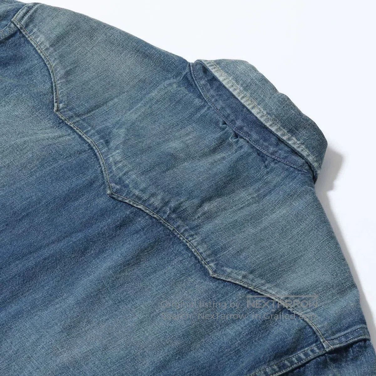 Sugar Cane Sugar Cane Classic Washed Western Denim Shirt. Size US M / EU 48-50 / 2 - 4 Thumbnail