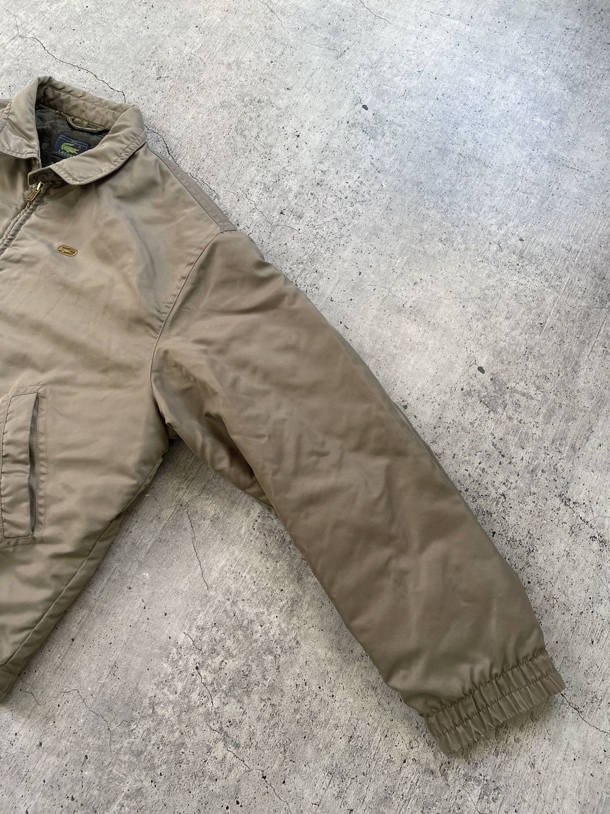 Lacoste Vintage Lacoste Bomber Jacket 90s Size US XL / EU 56 / 4 - 5 Thumbnail