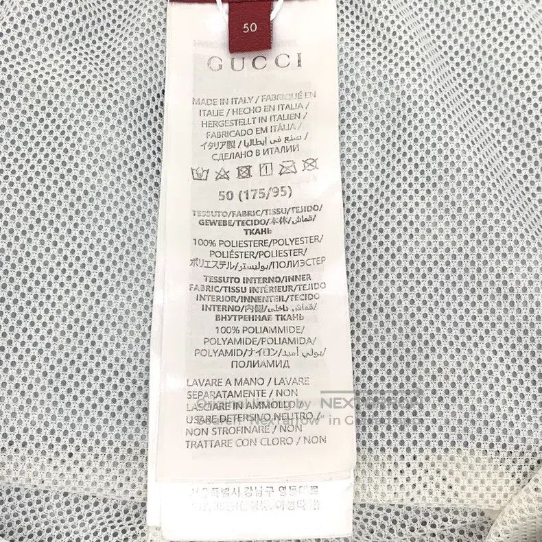 Gucci Gucci Black striped logo dark pattern full-print casual sh Size US 34 / EU 50 - 6 Thumbnail