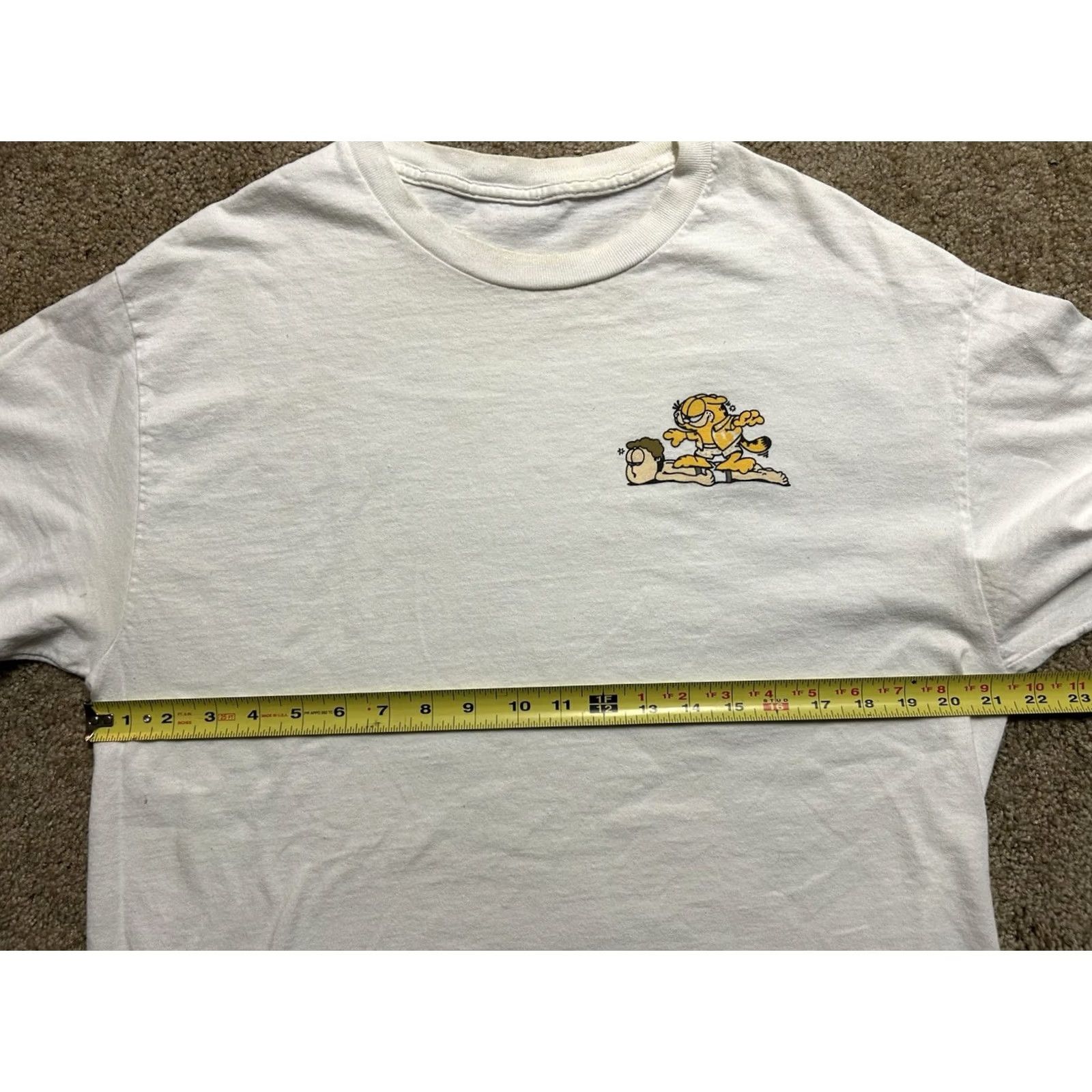 Vintage VINTAGE Garfield And Jon Comical Mens Size L T-Shirt Size US L / EU 52-54 / 3 - 4 Thumbnail
