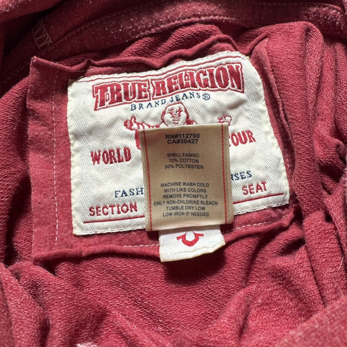 True Religion × Vintage vintage true religion big logo hoodie Size US XXL / EU 58 / 5 - 10 Thumbnail