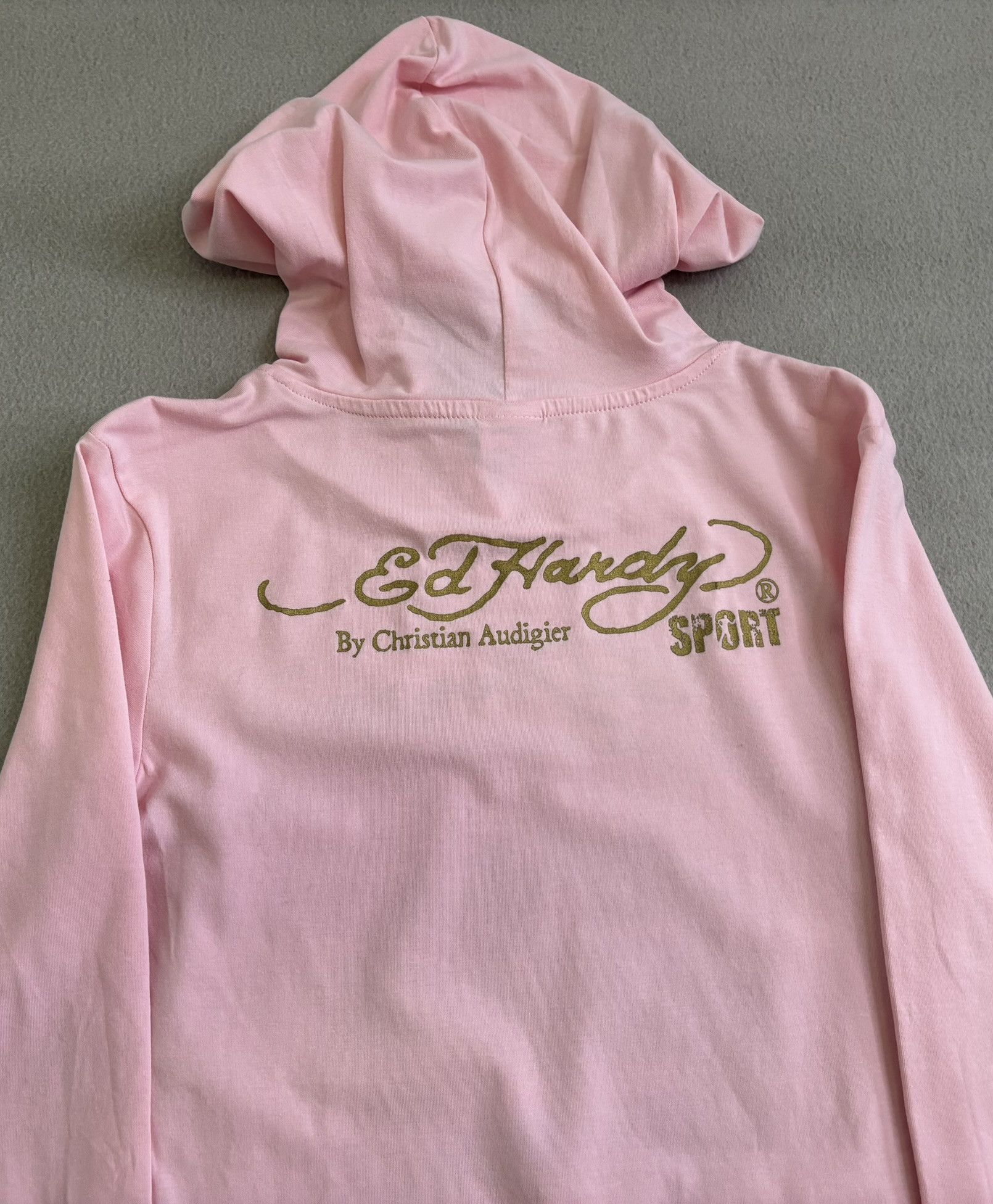 Christian Audigier × Ed Hardy Ed Hardy Sport Pink Hoodie Size M Size M / US 6-8 / IT 42-44 - 11 Thumbnail