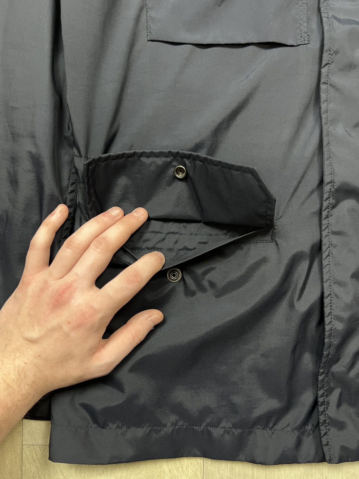 Fay Fay Military Style Lightweight Hooded Jacket (Y0276) Size US S / EU 44-46 / 1 - 4 Thumbnail