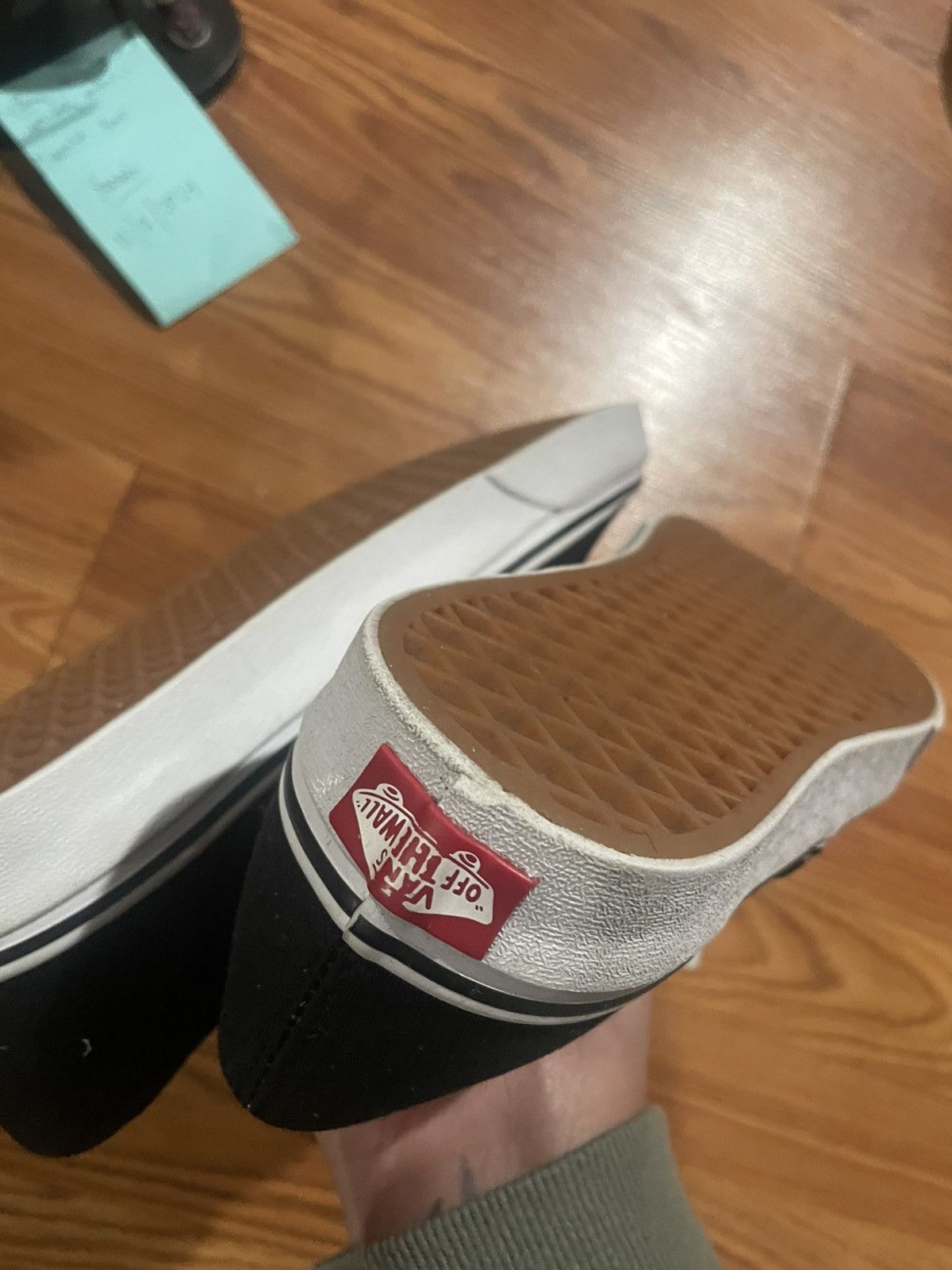 Vans Vans Authentic ‘Red Rose Thorns’ Embroidered - Size 8.5 Mens Size US 8.5 / EU 41-42 - 9 Thumbnail