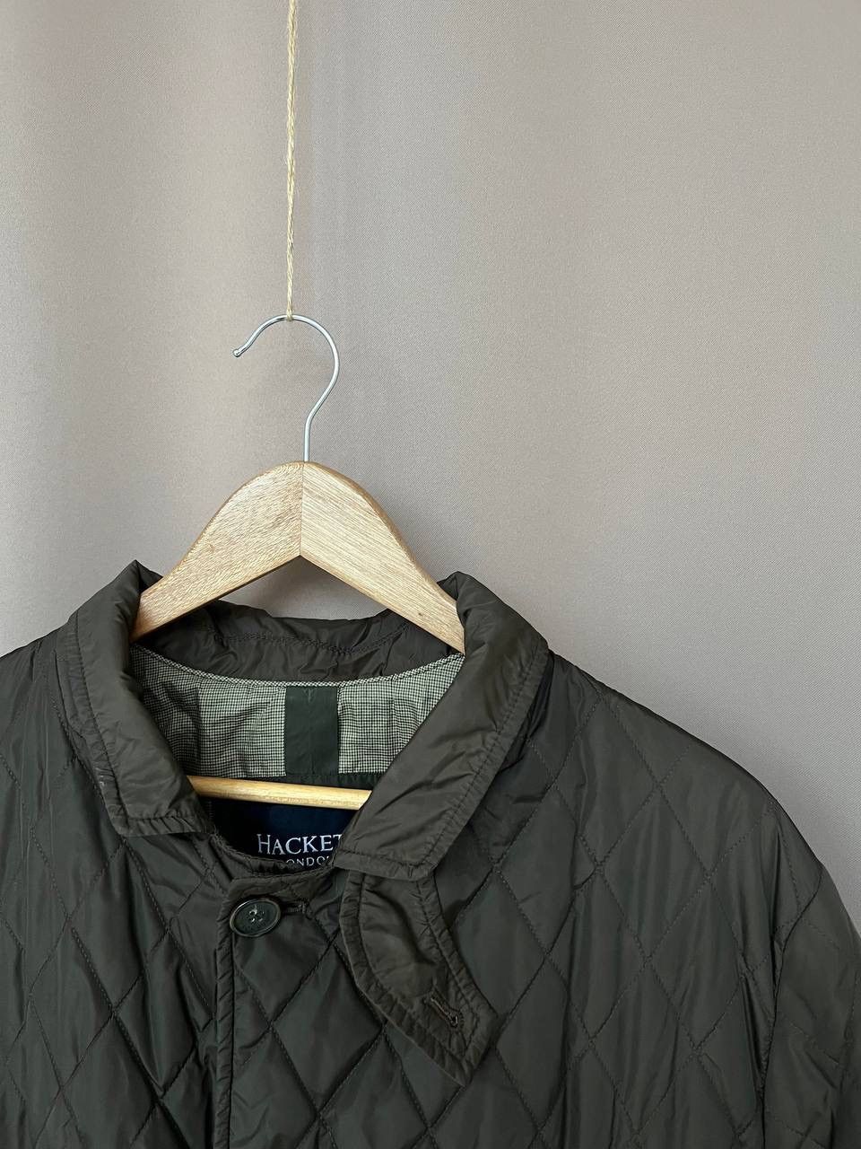 Hackett Hackett London Qualited Jacket Mens Size XXL Dark Olive Size US XXL / EU 58 / 5 - 6 Thumbnail