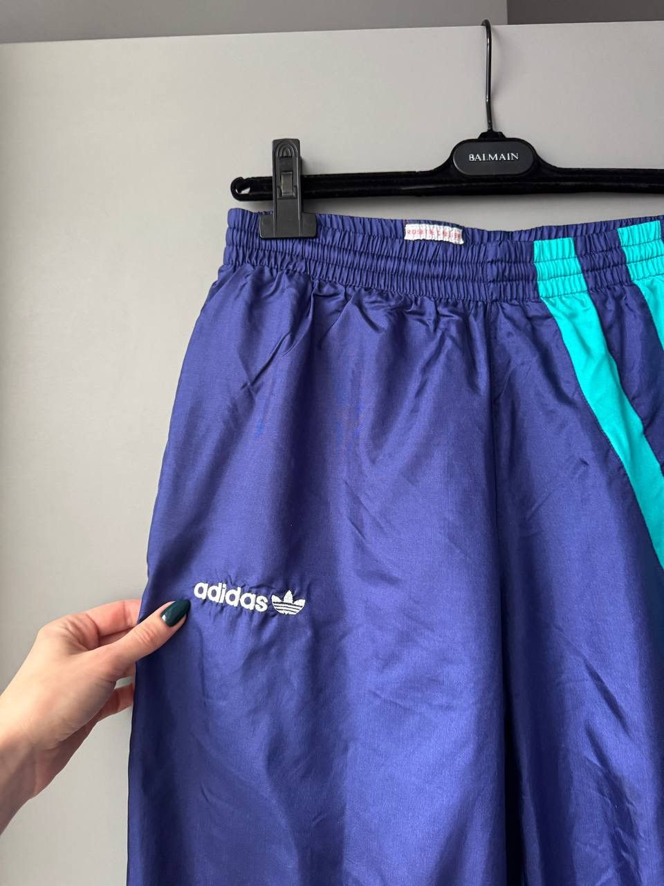 Adidas Vintage 90’s Adidas Track Suit Set Nylon Shell Retro Size US L / EU 52-54 / 3 - 12 Thumbnail