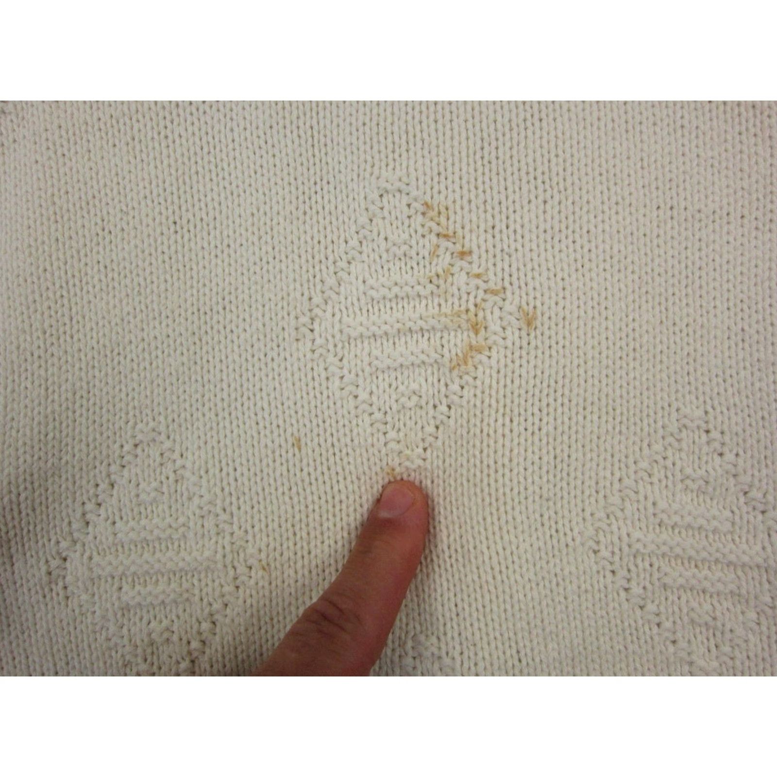 Jantzen VINTAGE Jantzen Sweater Mens Regular Medium Beige Knit Crew Neck pullover 80s 90s Outdoor All Seasons Size US L / EU 52-54 / 3 - 5 Thumbnail