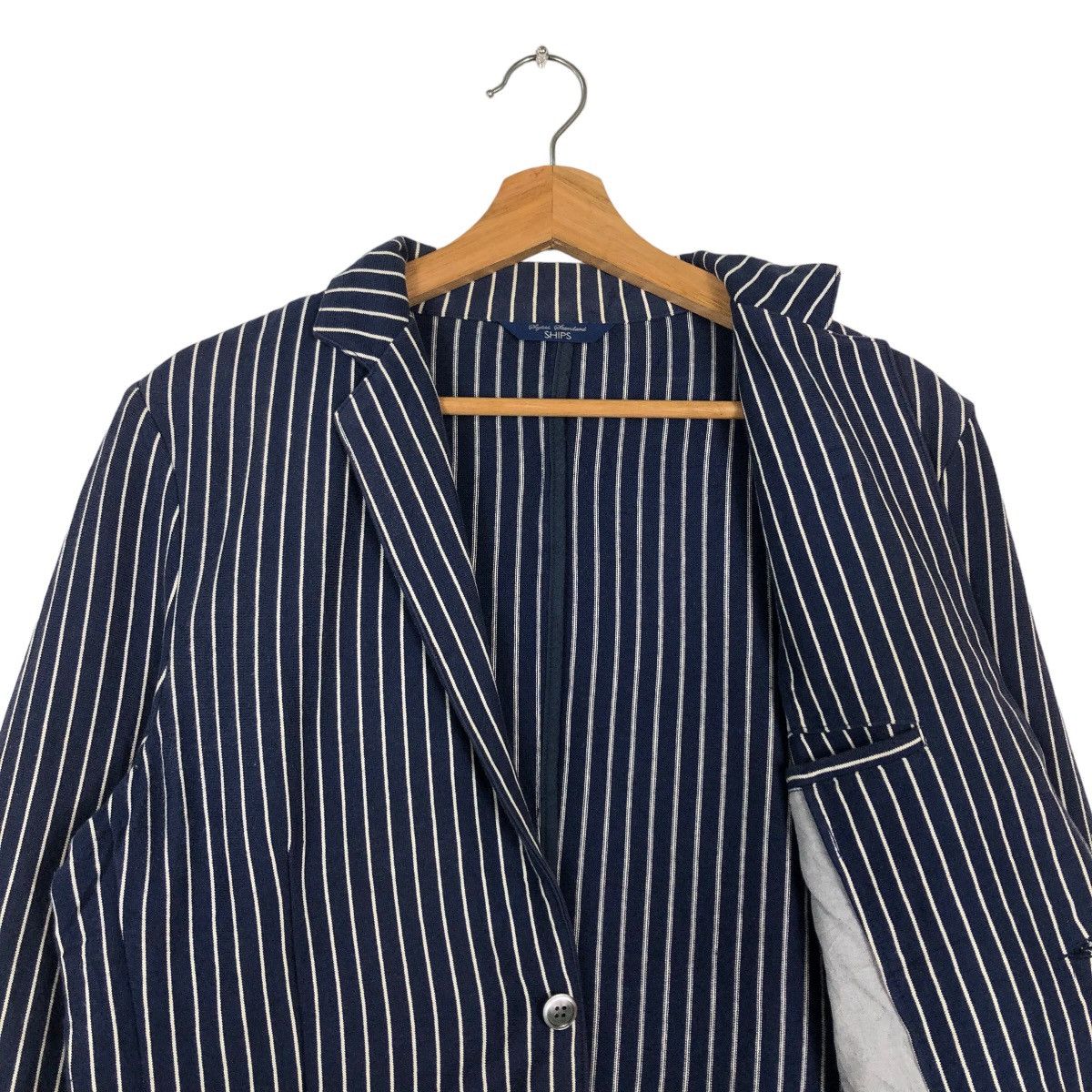 Issey Miyake 🔥90’s HIKORY CHORE JACKET SHIPS ISSEY MIYAKE Size US L / EU 52-54 / 3 - 10 Thumbnail