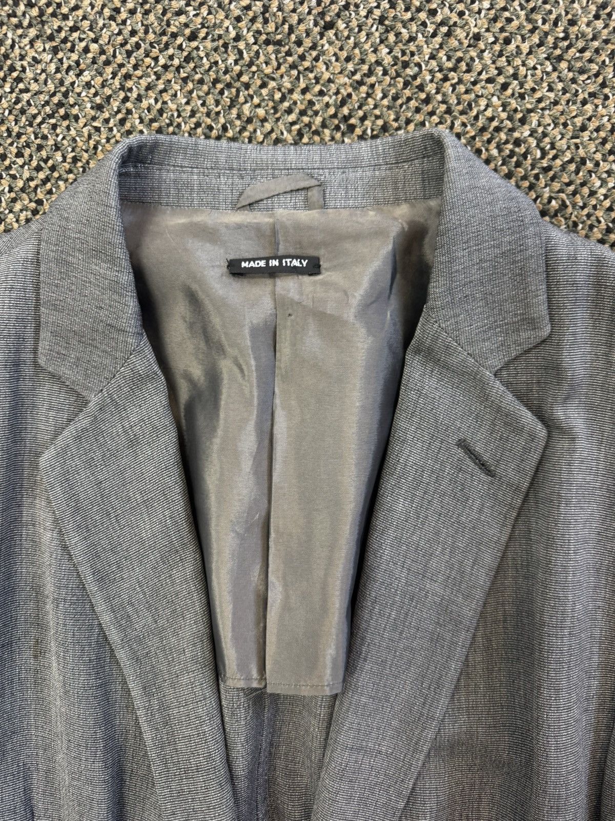 Black Label × Giorgio Armani Giorgio ARMANI Black Label Wool Silk Blend Jacket Size 40R - 8 Thumbnail