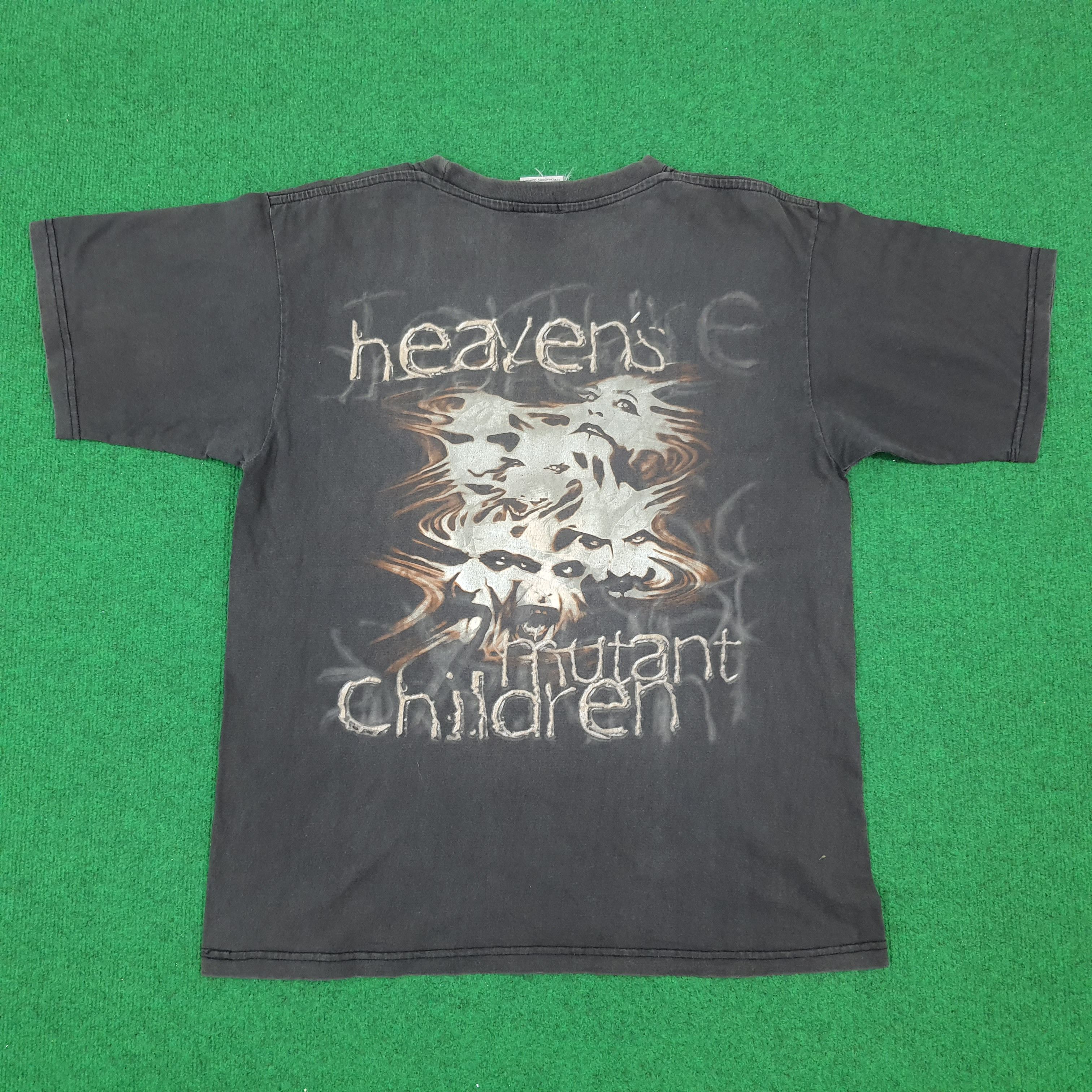 Band Tees × Vintage Vintage Cradle of Flith Band Heaven's Mutant Children Tshirt Size US L / EU 52-54 / 3 - 4 Thumbnail