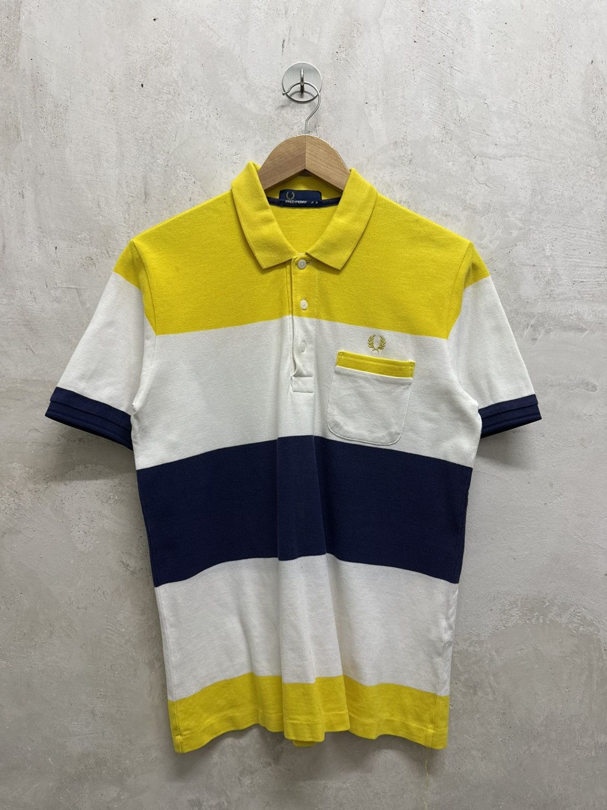 Fred Perry 🇯🇵 Fred Perry Polo Stripe T-Shirt Made in Japan Size US M / EU 48-50 / 2 - 1 Thumbnail