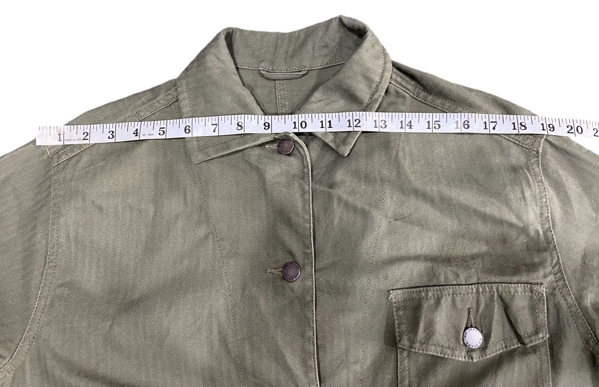 Uniqlo GU JEANS Chore Jacket Army Green Size US L / EU 52-54 / 3 - 18 Thumbnail