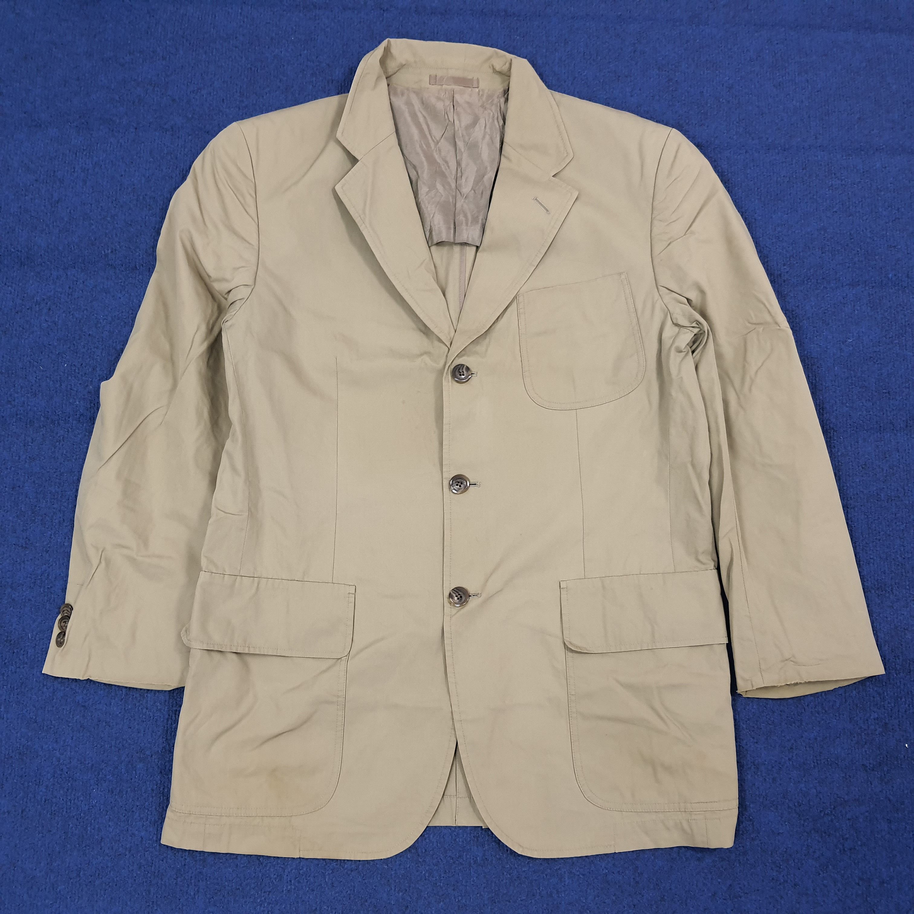Burberry Vintage Burberry London Custom Logo Blazer C277N19 Size US M / EU 48-50 / 2 - 3 Thumbnail