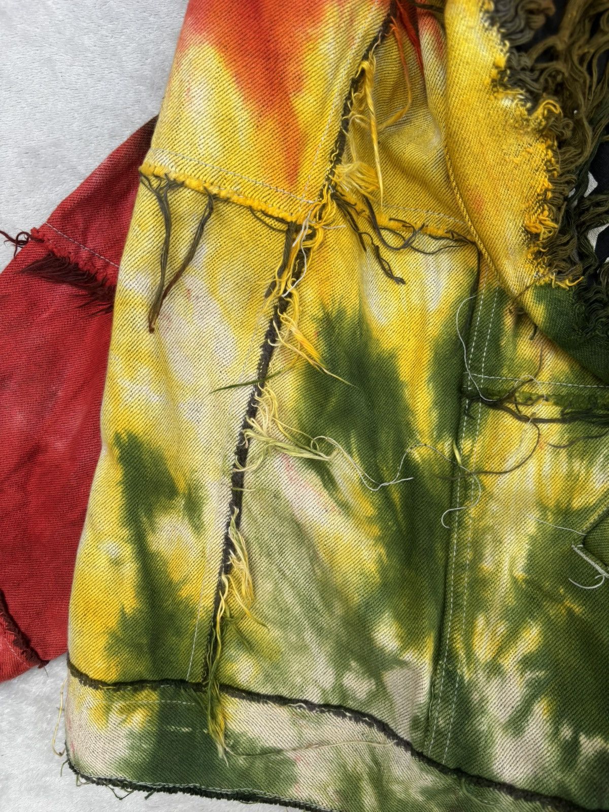 NEXUSVII Rare NexusVII x Psychopath Deconstructed Denim Jacket Size US XL / EU 56 / 4 - 20 Thumbnail