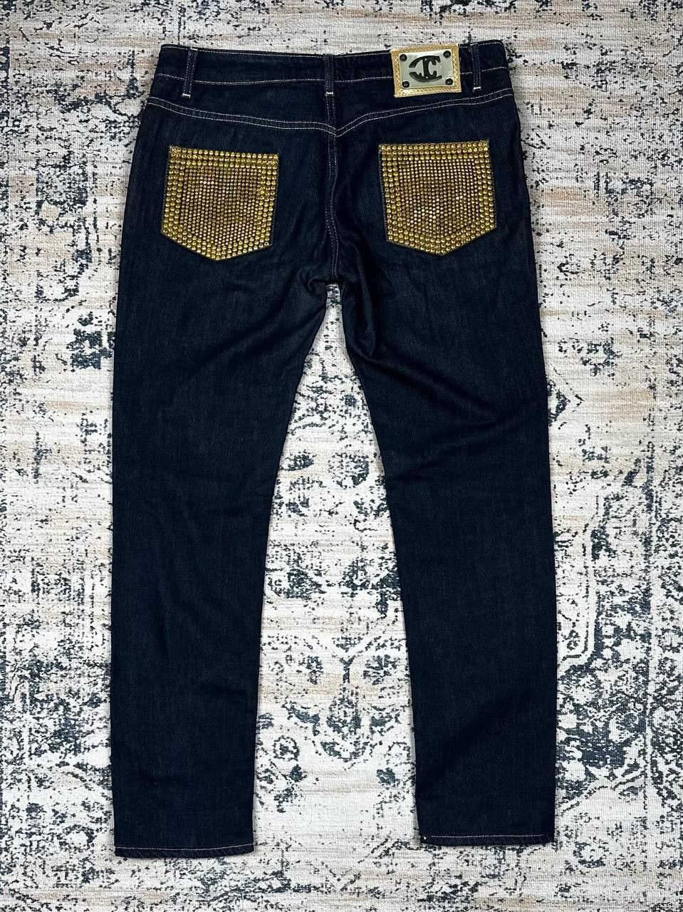 Just Cavalli Vintage Slim Just Cavalli Jeans Rhinestone Y2K Size 29" - 10 Thumbnail