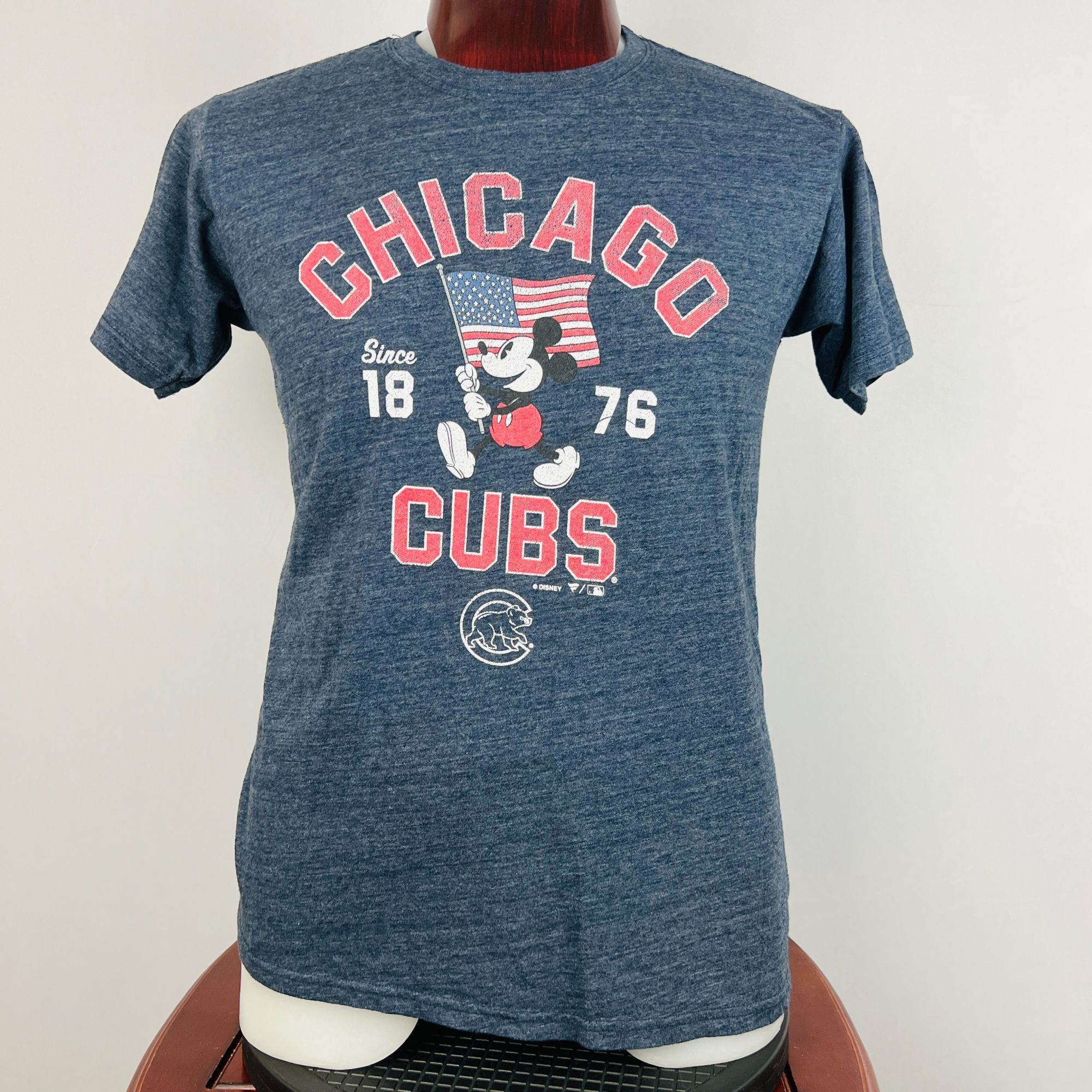 Designer Chicago Cubs Since 1876 Mickey Mouse Baseball Lrg T-Shirt Sh Size US L / EU 52-54 / 3 - 1 Thumbnail
