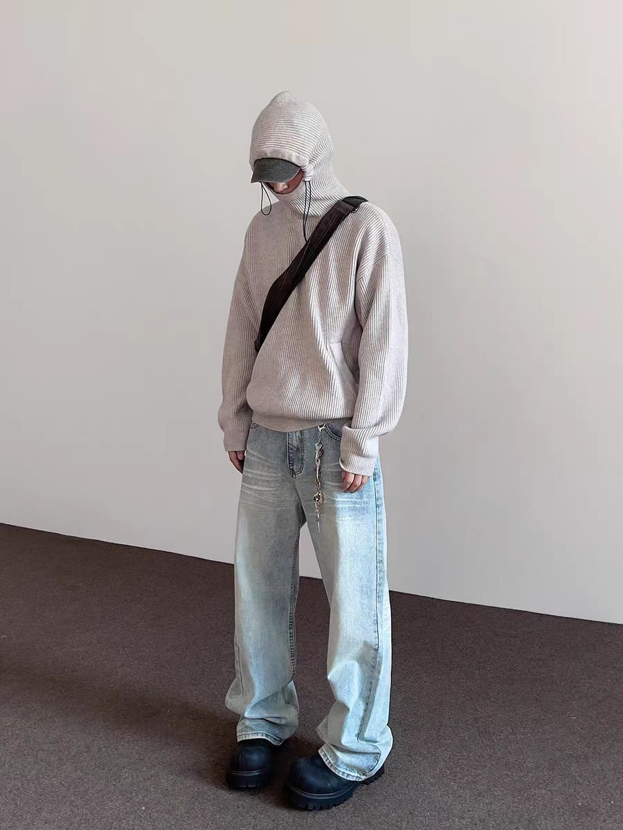 Jean Loose-fitting light blue casual jeans Size US 32 / EU 48 - 3 Thumbnail