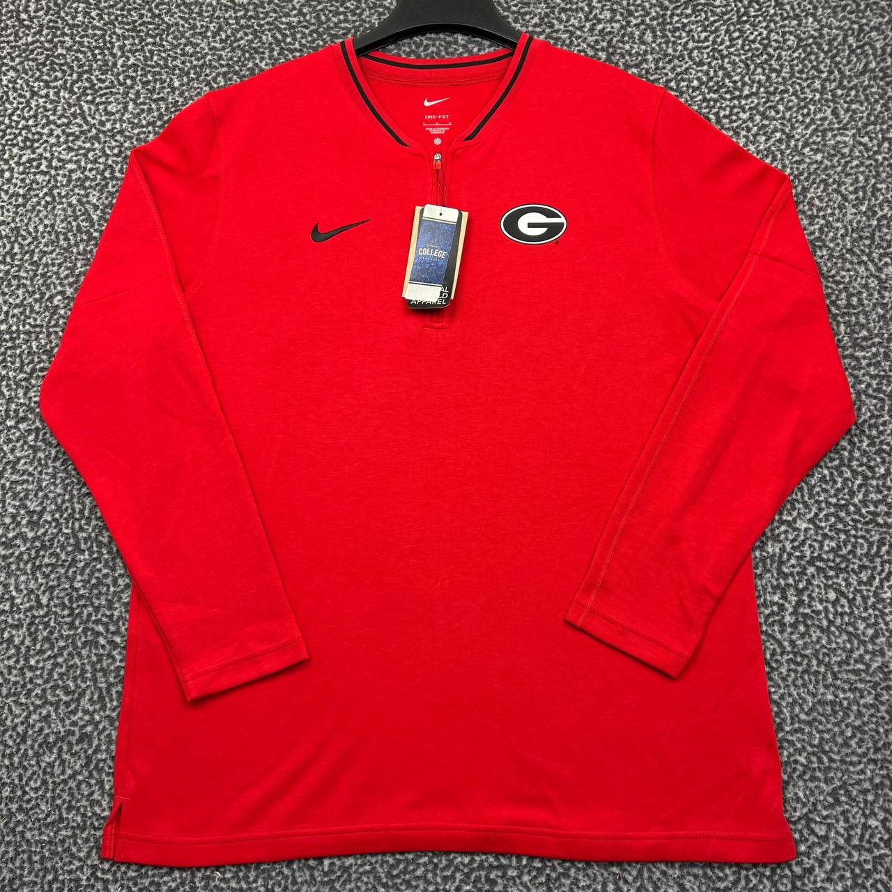 Nike Nike Dri-Fit Shirt Men Georgia Bulldogs 1/4 Zip New L Size US L / EU 52-54 / 3 - 1 Thumbnail