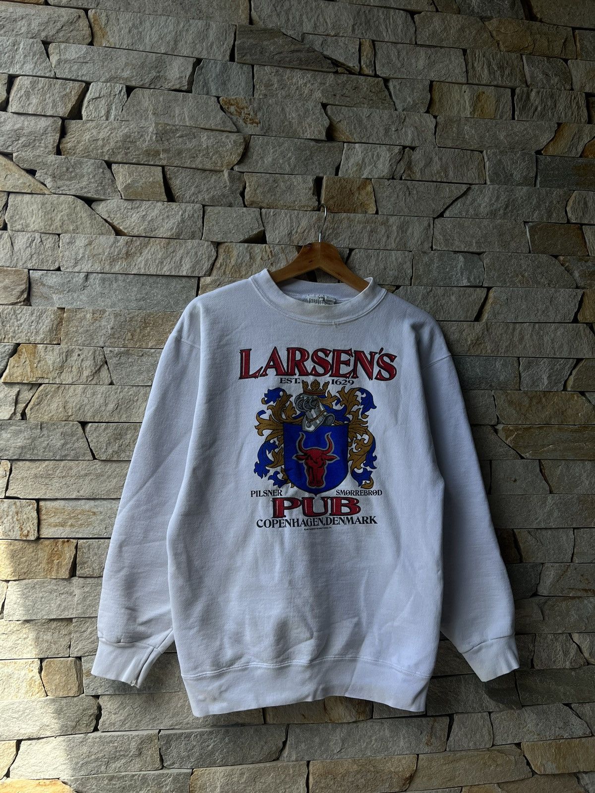 Vintage Perfect Shirt Company Longsleeve Size US M / EU 48-50 / 2 - 1 Thumbnail
