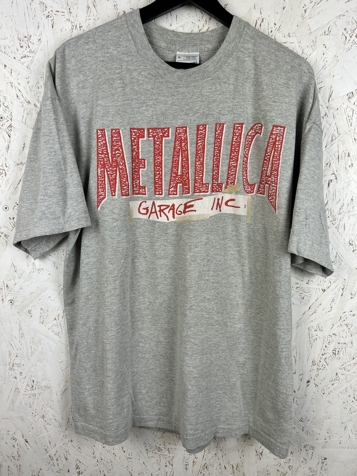 Band Tees 90s Vintage Metallica Garage Inc Faces Logo T-Shirt Size US XL / EU 56 / 4 - 4 Thumbnail