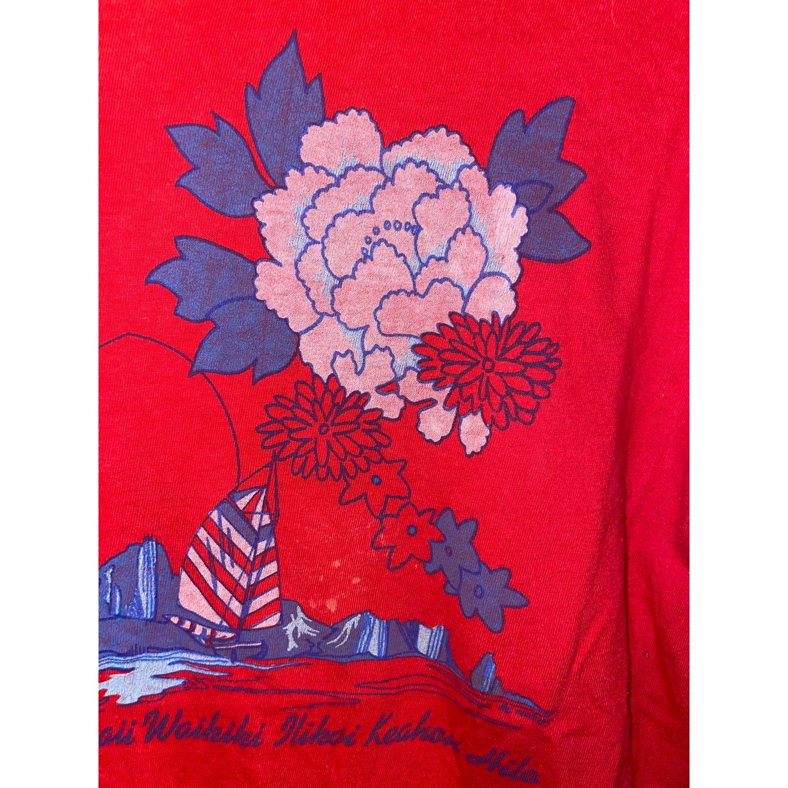 Vintage 1970s 80s Kanai Maui Oahu Kona Hawaii Ocean Island Shirt 70s Size US L / EU 52-54 / 3 - 2 Thumbnail