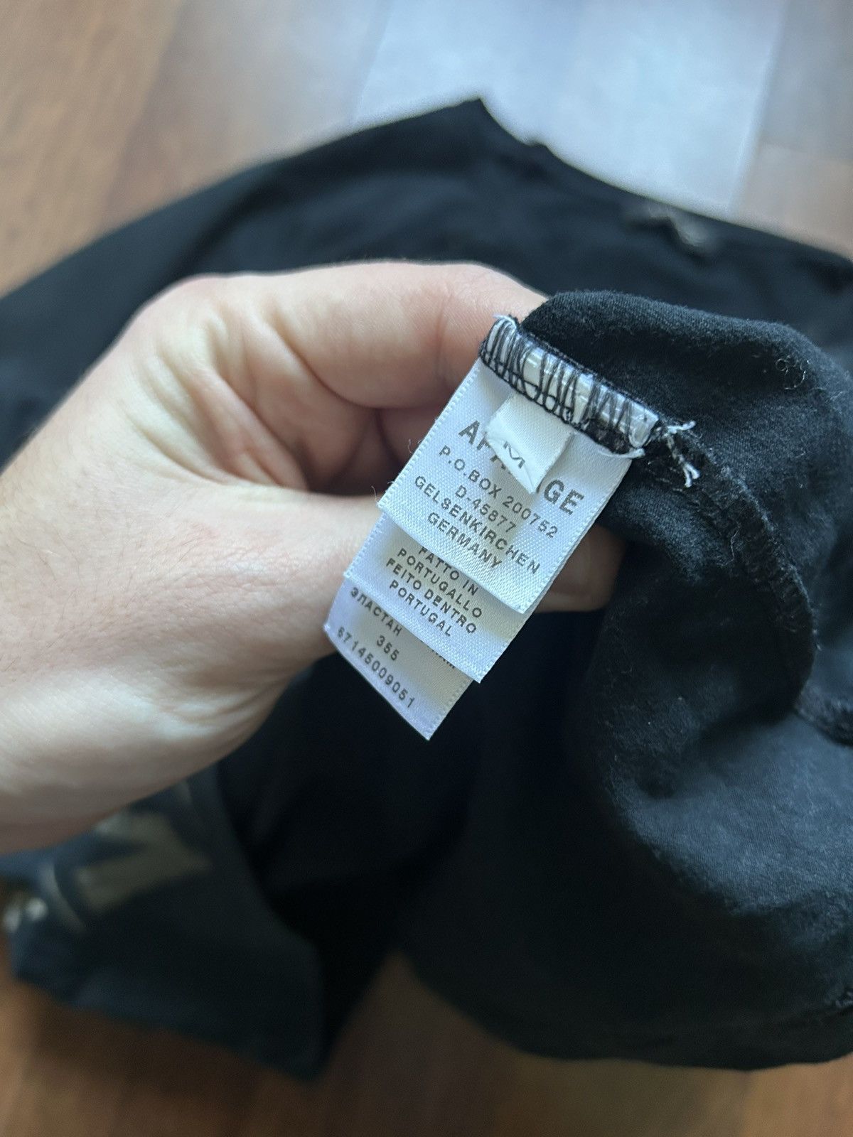 Japanese Brand Vintage Apanage Japanese Style Long Sleeve T-shirt Size M Size M / US 6-8 / IT 42-44 - 7 Thumbnail