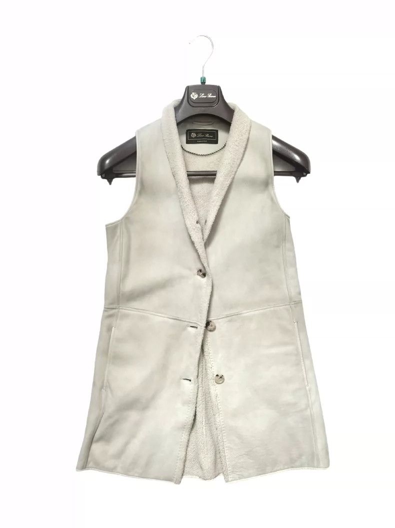 Loro Piana LORO PIANA A fur coat with sleeves Size M / US 6-8 / IT 42-44 - 3 Thumbnail
