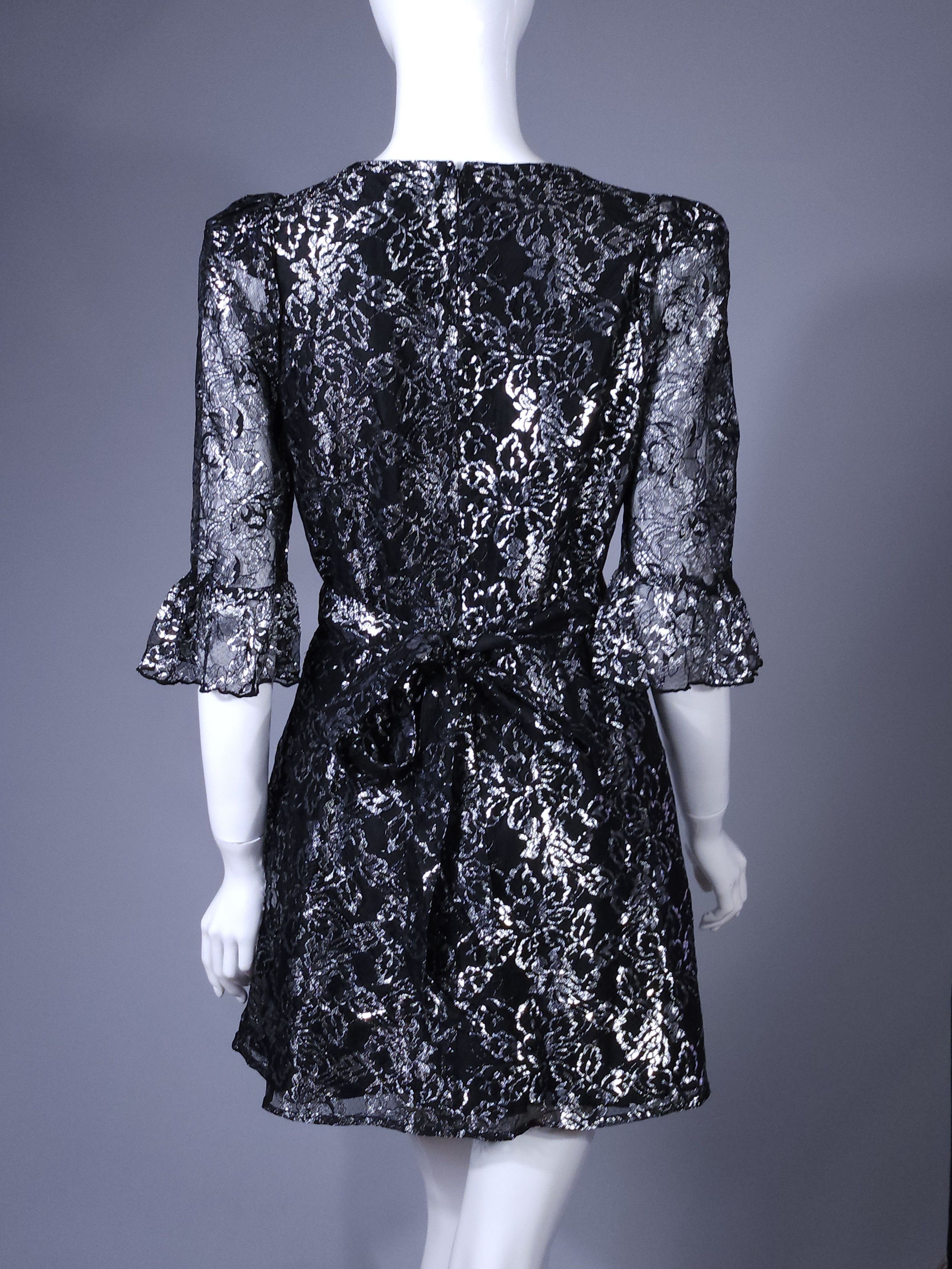 H&M × The Vampire's Wife H&M The Vampire's Wife Mystique Dress Lace Dress Gothic Size M / US 6-8 / IT 42-44 - 3 Thumbnail