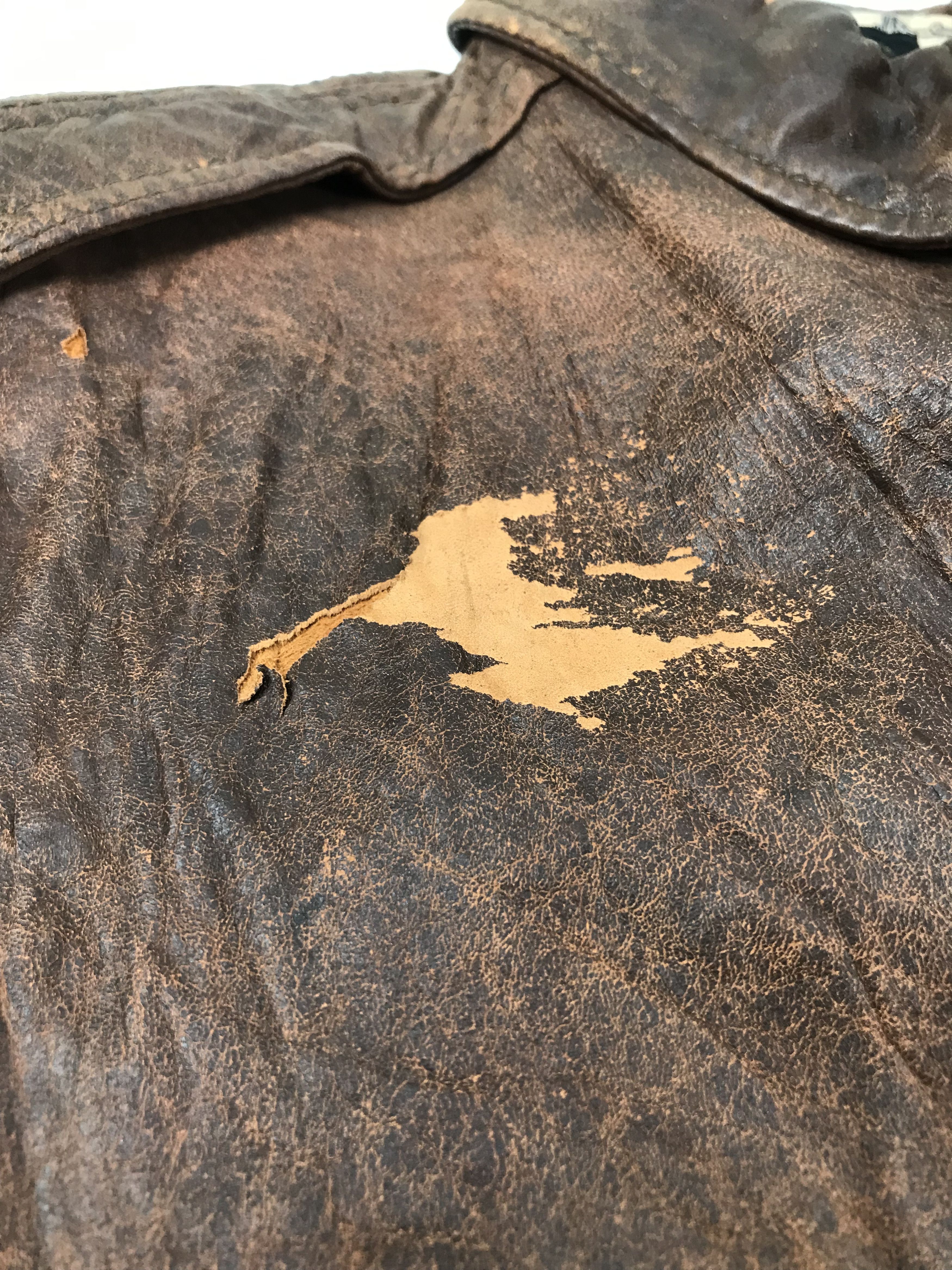 Avirex Vintage Avirex US Army Air Force Old Leather Flight Jacket Size US L / EU 52-54 / 3 - 12 Thumbnail