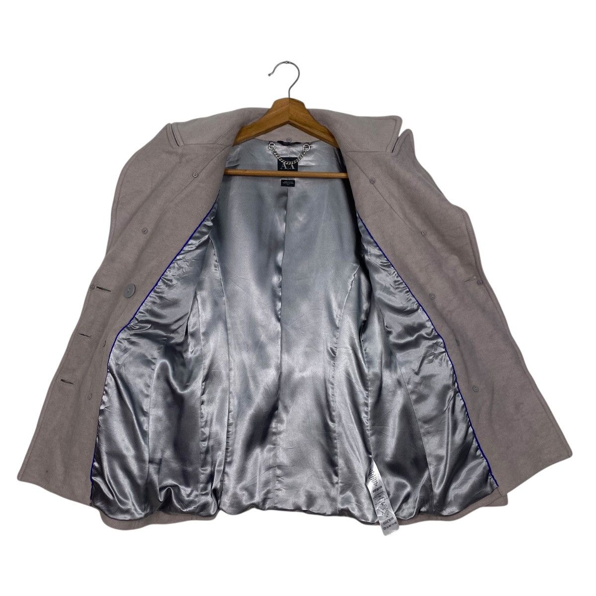 Armani × Armani Exchange Armani Exchange double breasted jacket coat Size S / US 4 / IT 40 - 11 Thumbnail