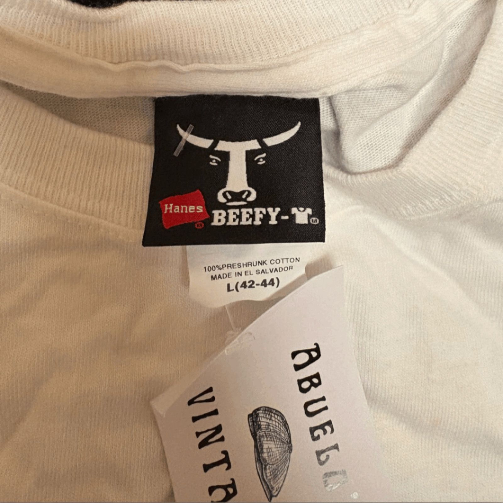 Hanes VTG 2005 Lacrosse Tee | Hanes Gaucho Graphic |Y2K Sportswear Size US L / EU 52-54 / 3 - 4 Thumbnail
