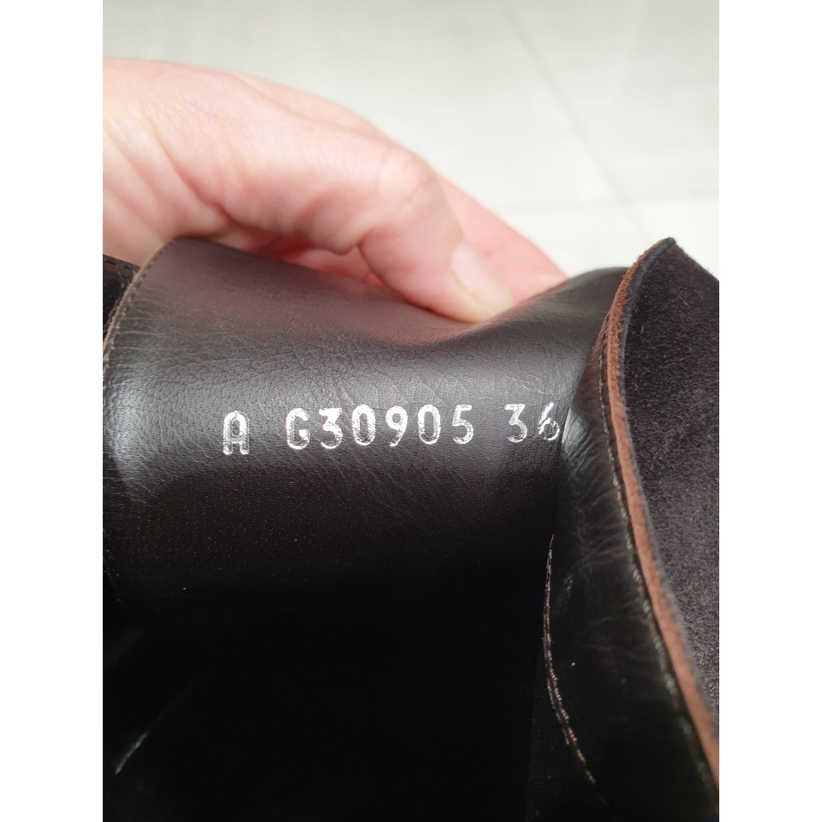 Chanel Chanel Paris-Salzburg Brown Suede Over-the-Knee Boots Sz.36 Size US 5 / IT 35 - 8 Thumbnail