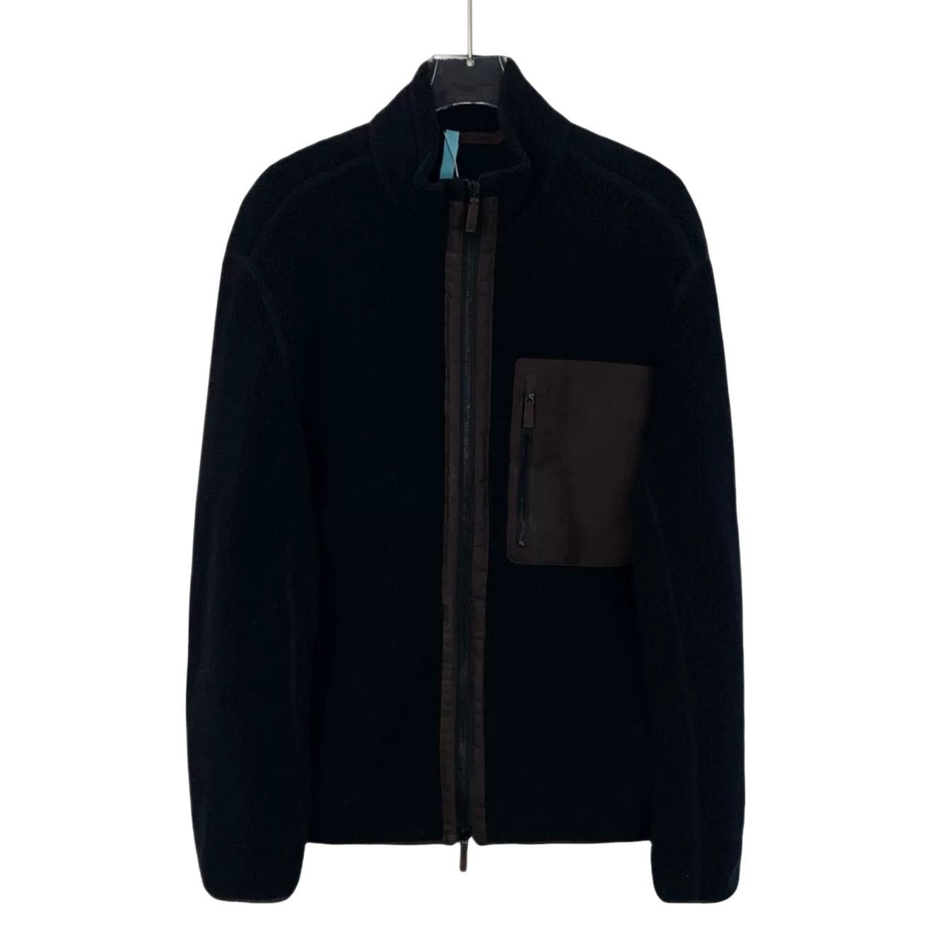 Z Zegna Zegna Cotton Cashmere Fleece Zip Jacket XS Size US S / EU 44-46 / 1 - 1 Thumbnail