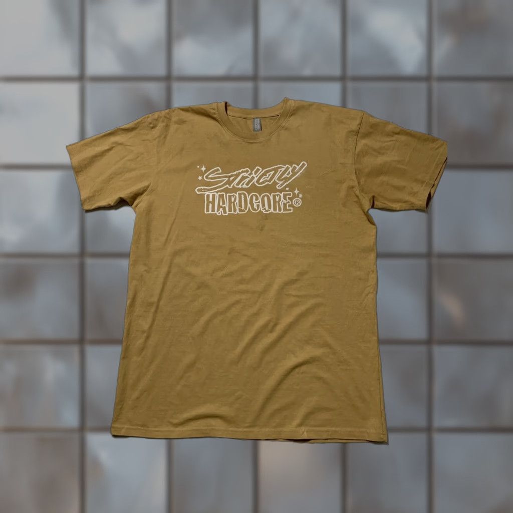 Vintage VINTAGE Strictly Hardcore Techno Racer Downtown Los Angeles Bass Band T-Shirt XL Men Yellow Band 90s Mens Size US XL / EU 56 / 4 - 1 Thumbnail