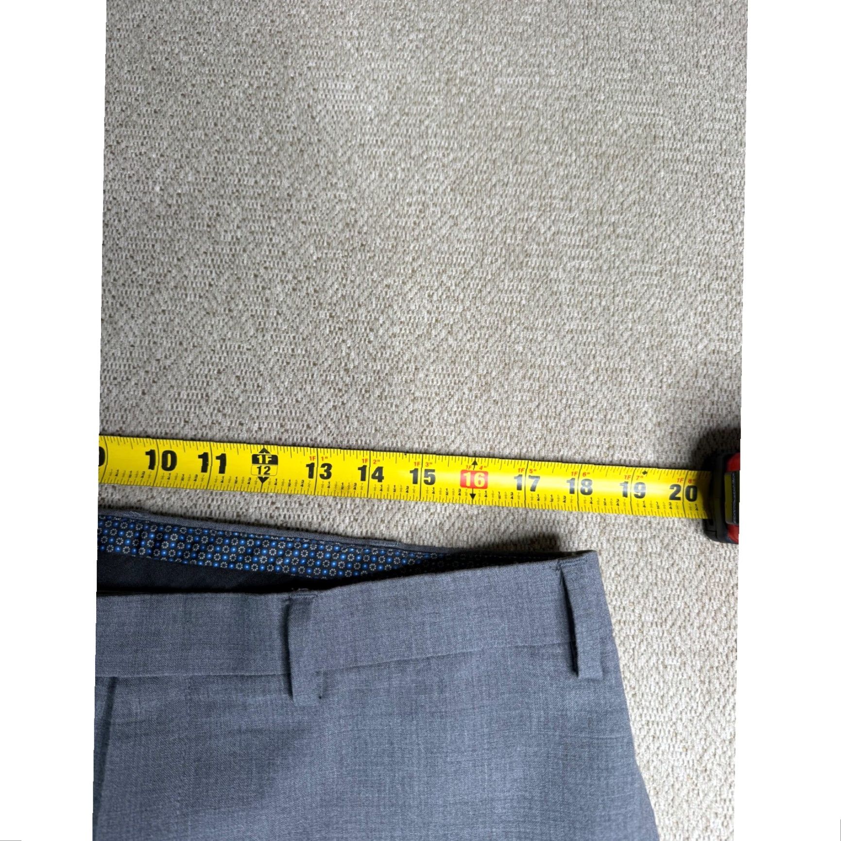 Ralph Lauren Vtg Lauren Ralph Lauren High Performance Wool Dress Pants Mens 36x30 Gray Y2k Size US 36 / EU 52 - 5 Thumbnail