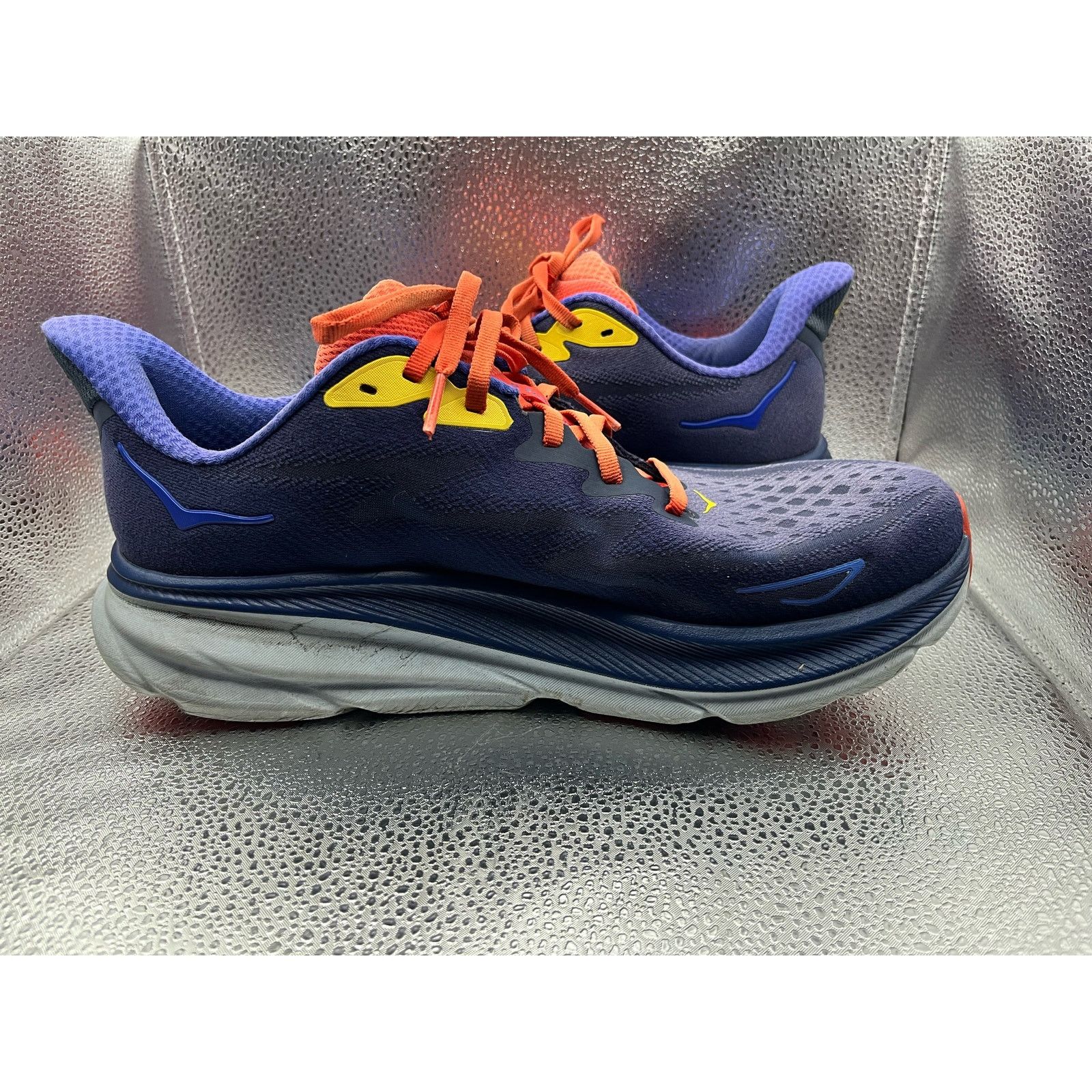 Hoka HOKA Clifton 9 Bellwether Blue/Dazzling Mens Shoes Sneakers Size US 10.5 / EU 43-44 - 3 Thumbnail