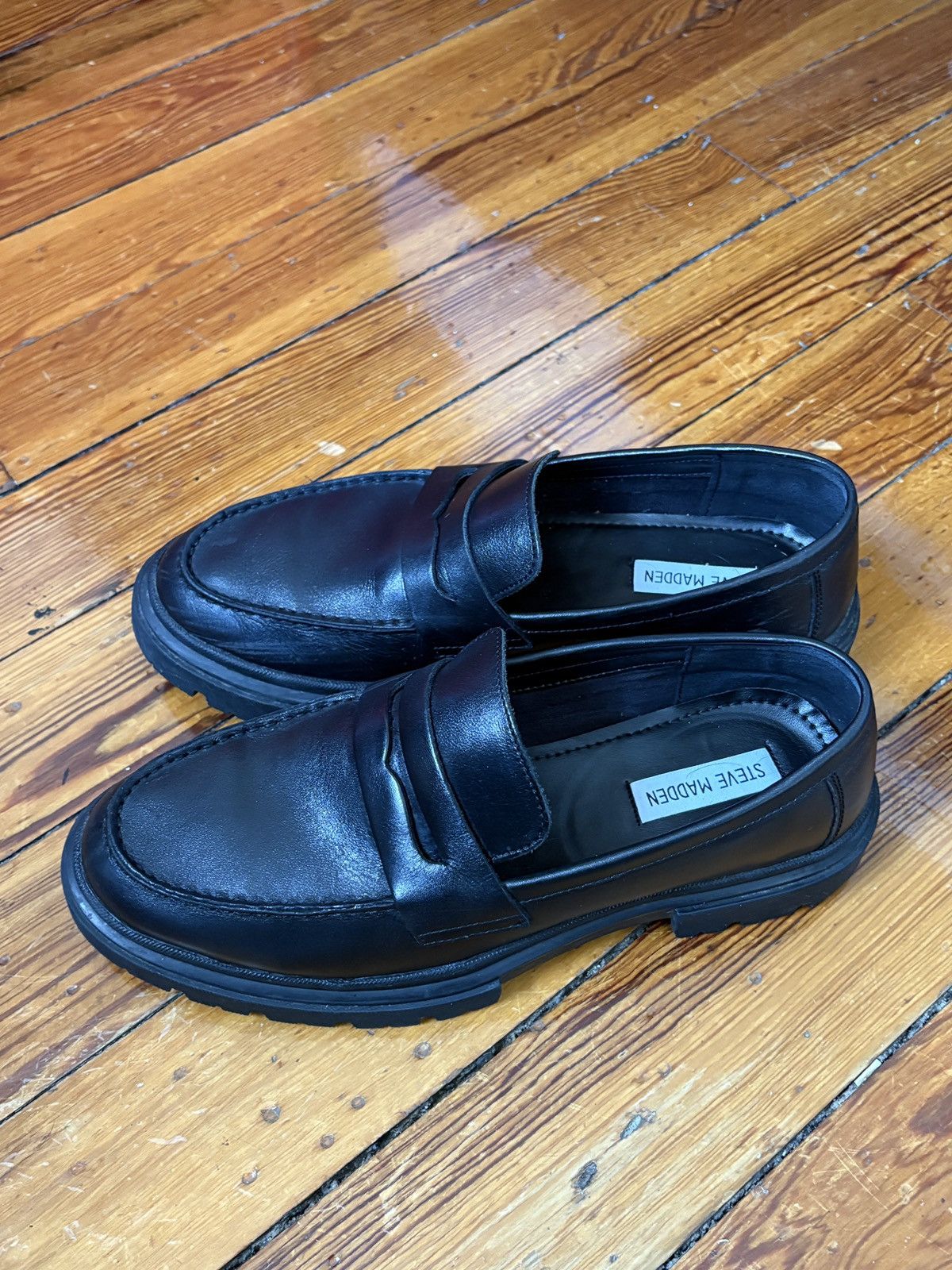 Steve Madden Steve Madden black loafers Size US 8.5 / EU 41-42 - 2 Thumbnail