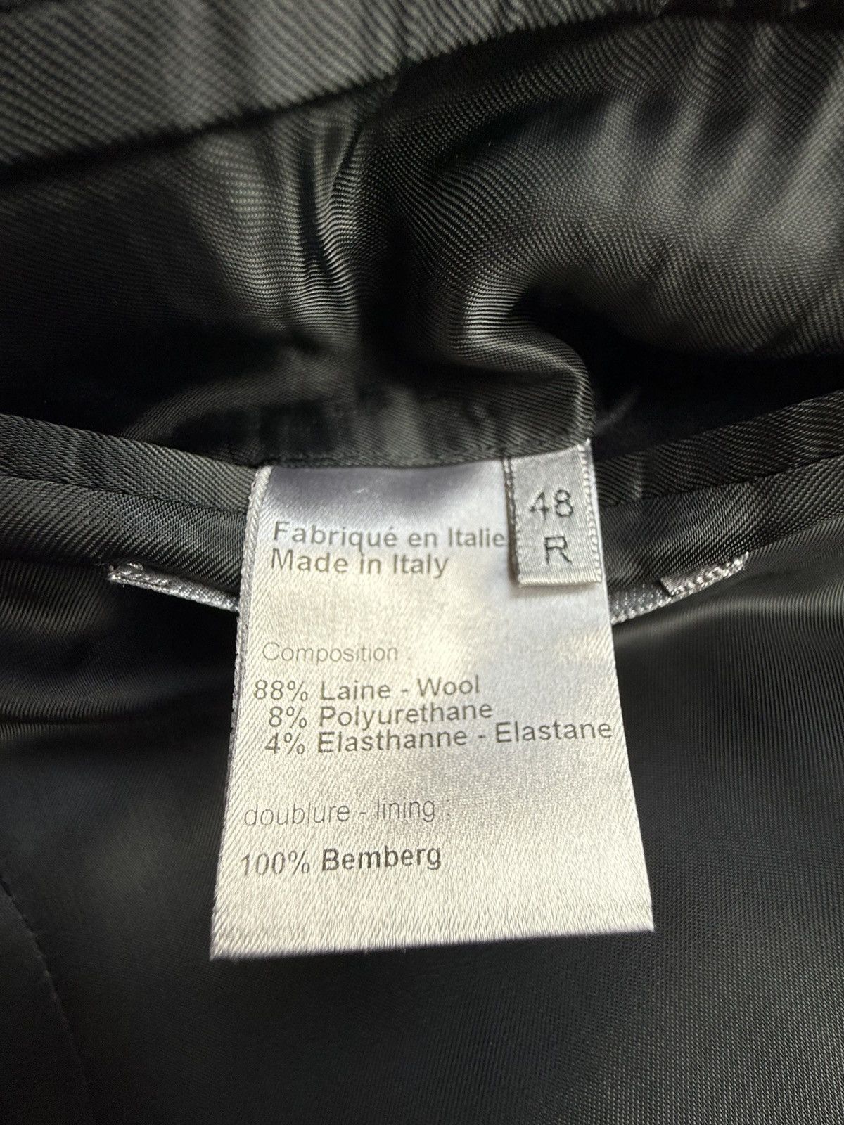 Dior SS07 Dior Homme subtle pinstripe suit 48 Size 38R - 21 Thumbnail