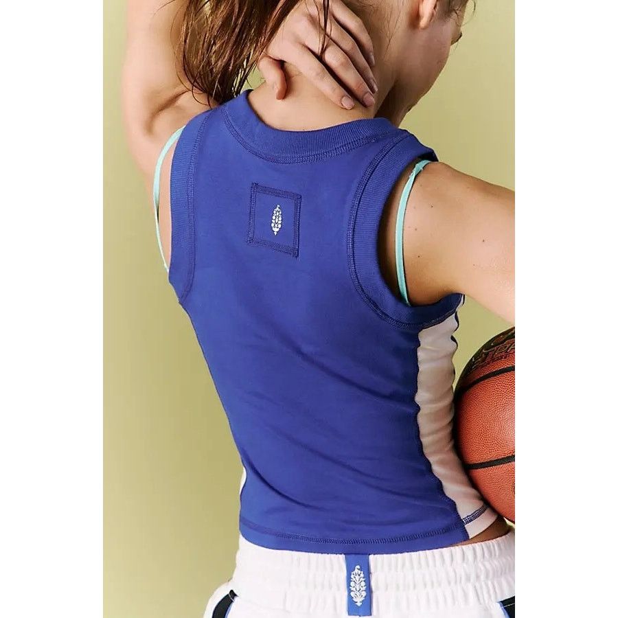 Free People Free People Movement Powerwalk Tank In Radiant Blue Size S Size S / US 4 / IT 40 - 3 Thumbnail