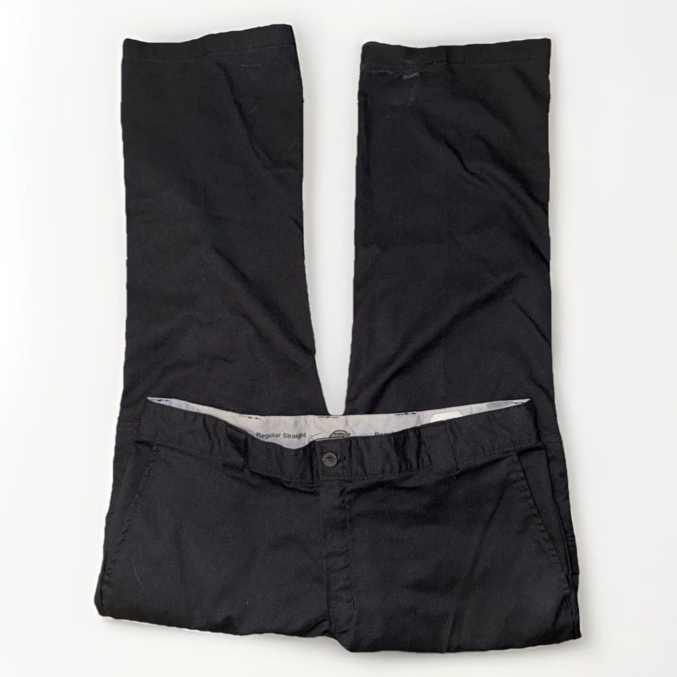 Dickies VINTAGE Dickies Pants Flex Chino Cargo Black 38x30 Regular Straight Workwear Mens Size US 38 / EU 54 - 3 Thumbnail