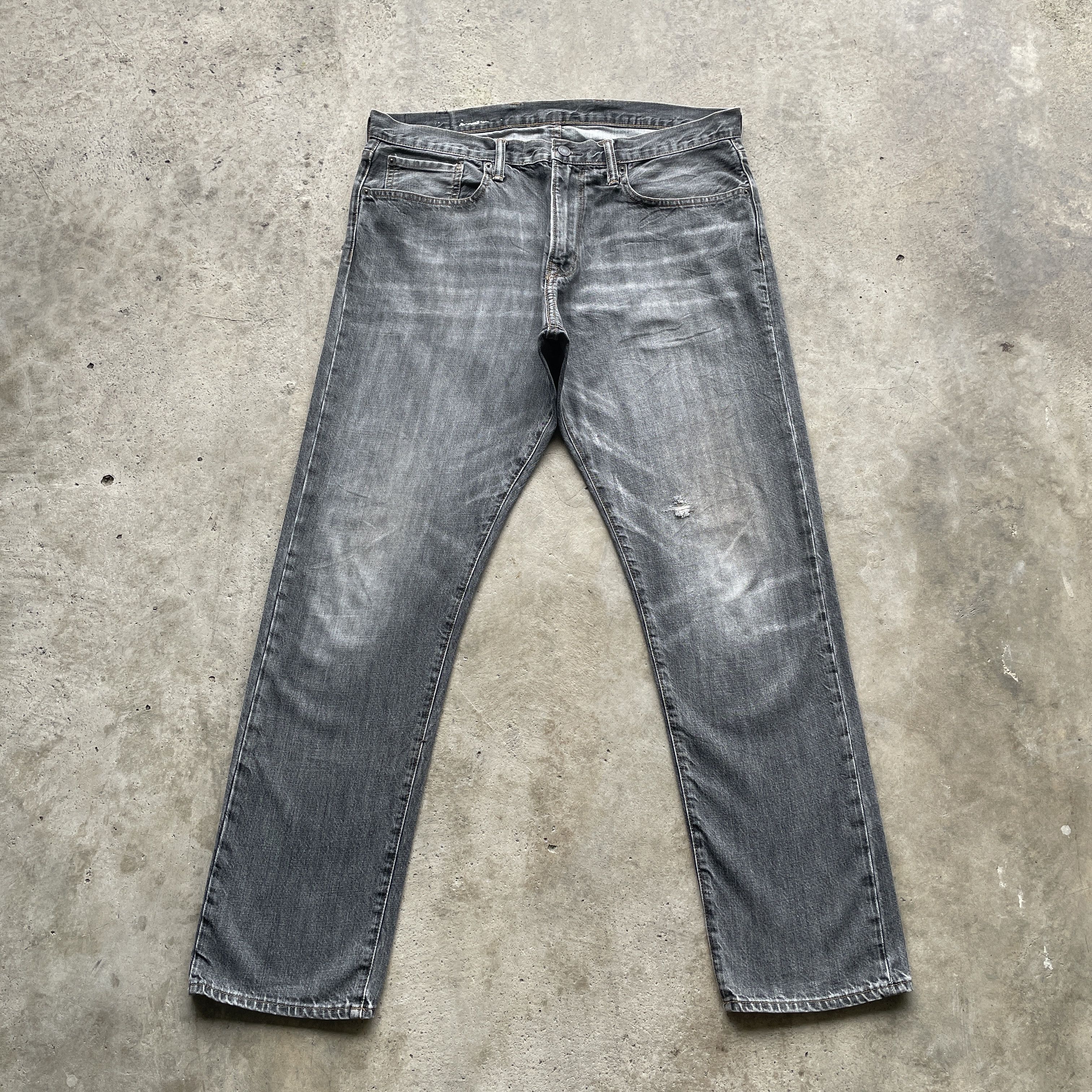 Gap W38x33 VINTAGE GAP BLACK FADED JEANS PANTS DENIM Size US 38 / EU 54 - 2 Thumbnail