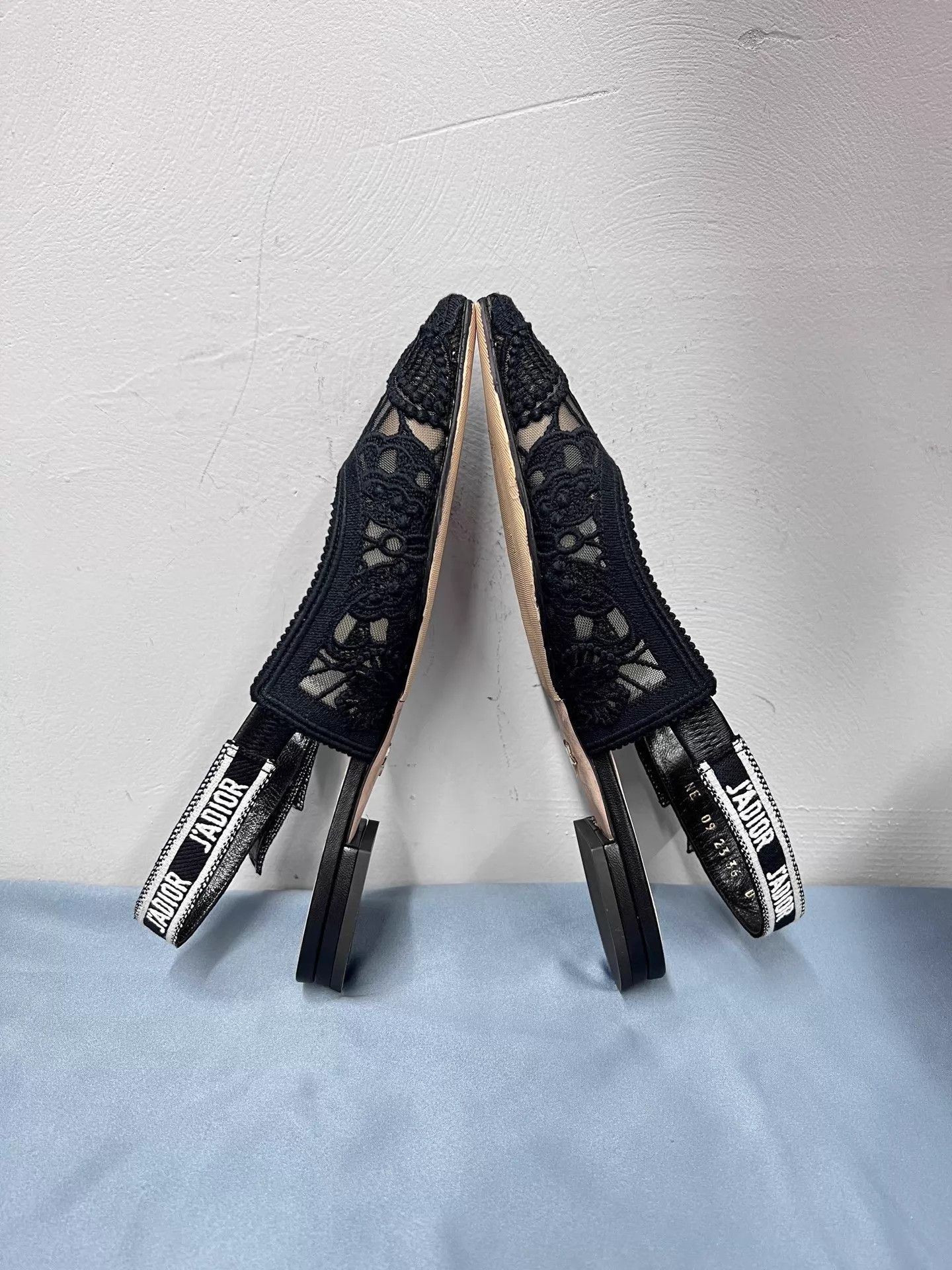 Dior Dior J'Adior Embroidered Pointed Toe Flat 36 MINT Size US 5.5 / IT 35.5 - 5 Thumbnail