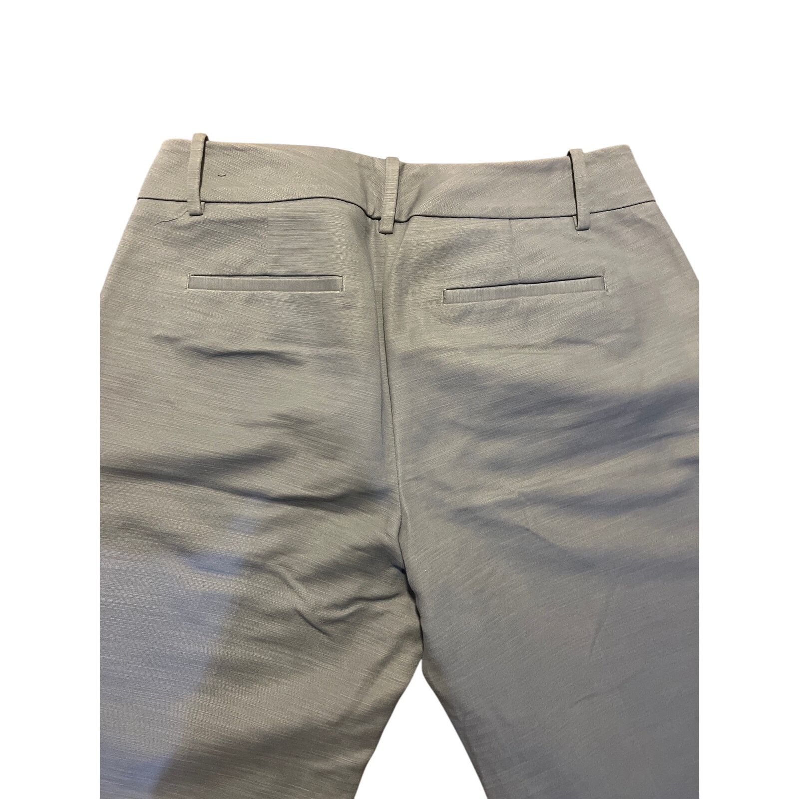 Ann Taylor women trousers slacks gray Size 4 careerwear office preppy Size 27" / US 4 / IT 40 - 5 Thumbnail