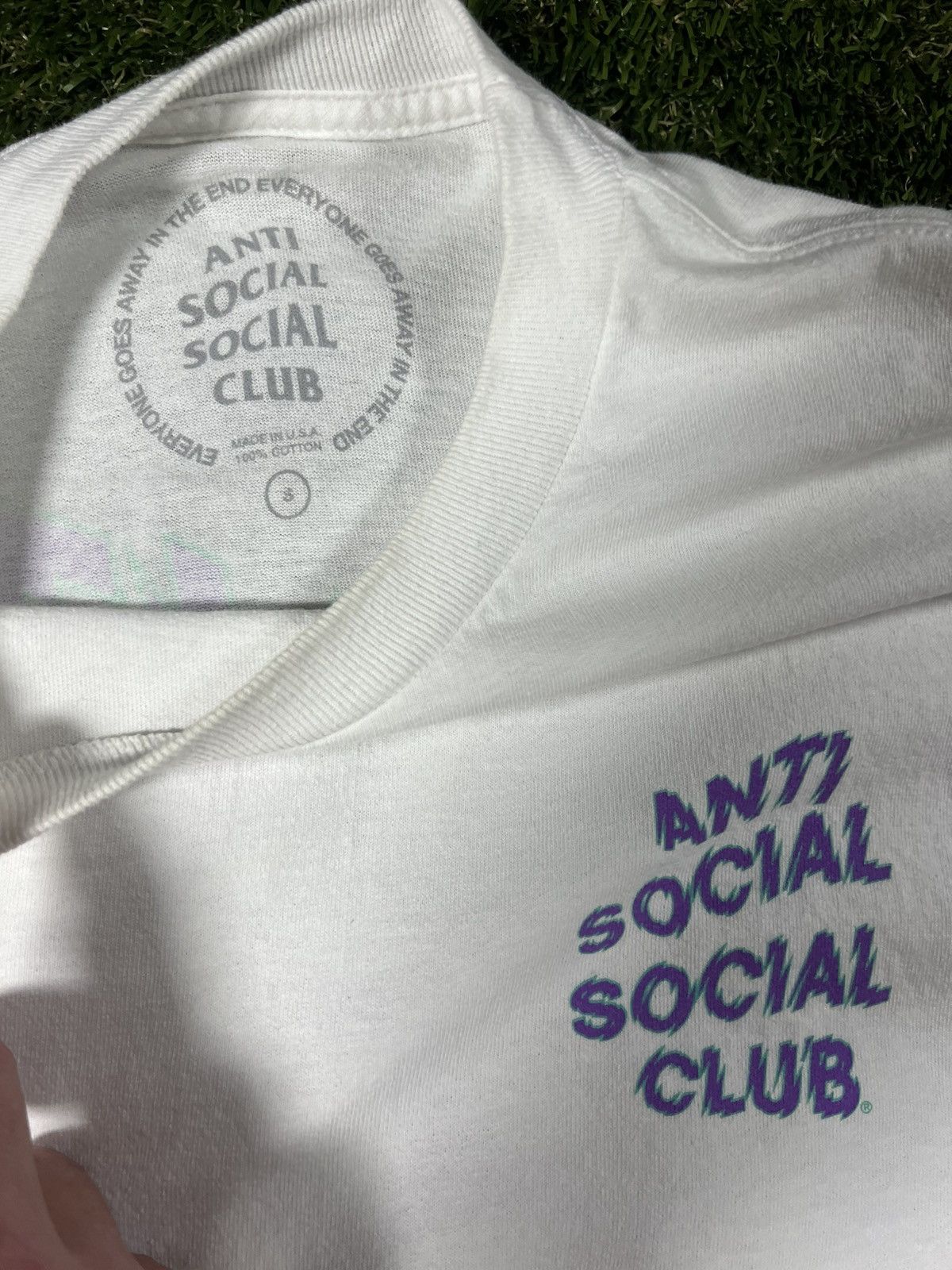 Anti Social Social Club Vintage Y2K Anti Social Social Club Maniac Hypebeast Tee Size US S / EU 44-46 / 1 - 3 Thumbnail